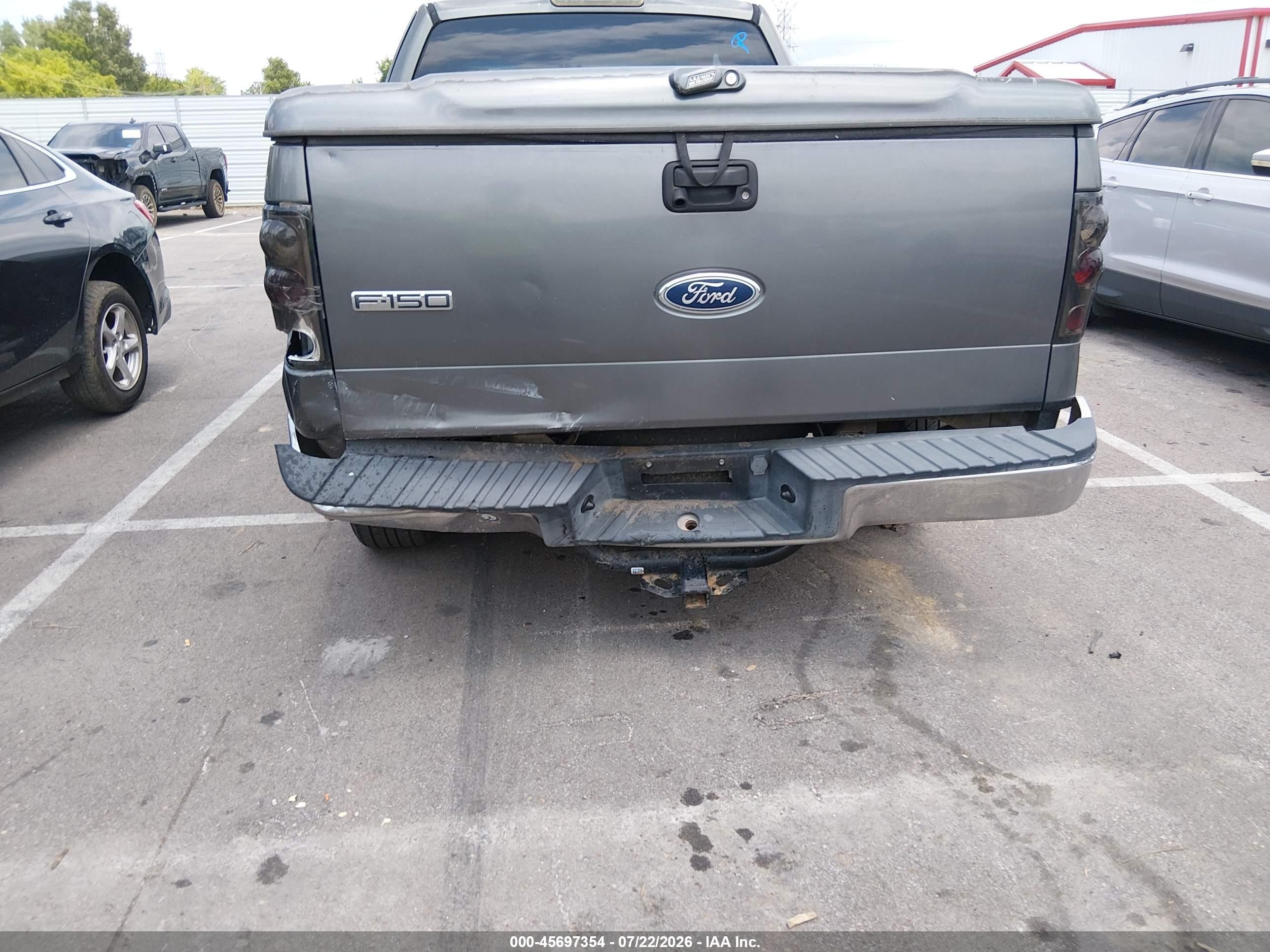 2004 Ford F-150 Stx/xl/xlt Gray vin: 1FTRX12W54NB63553