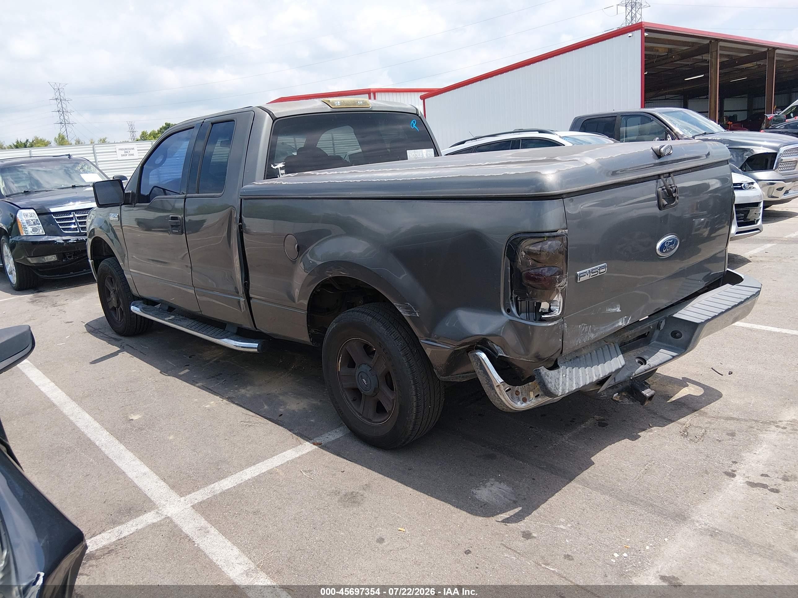 2004 Ford F-150 Stx/xl/xlt Gray vin: 1FTRX12W54NB63553