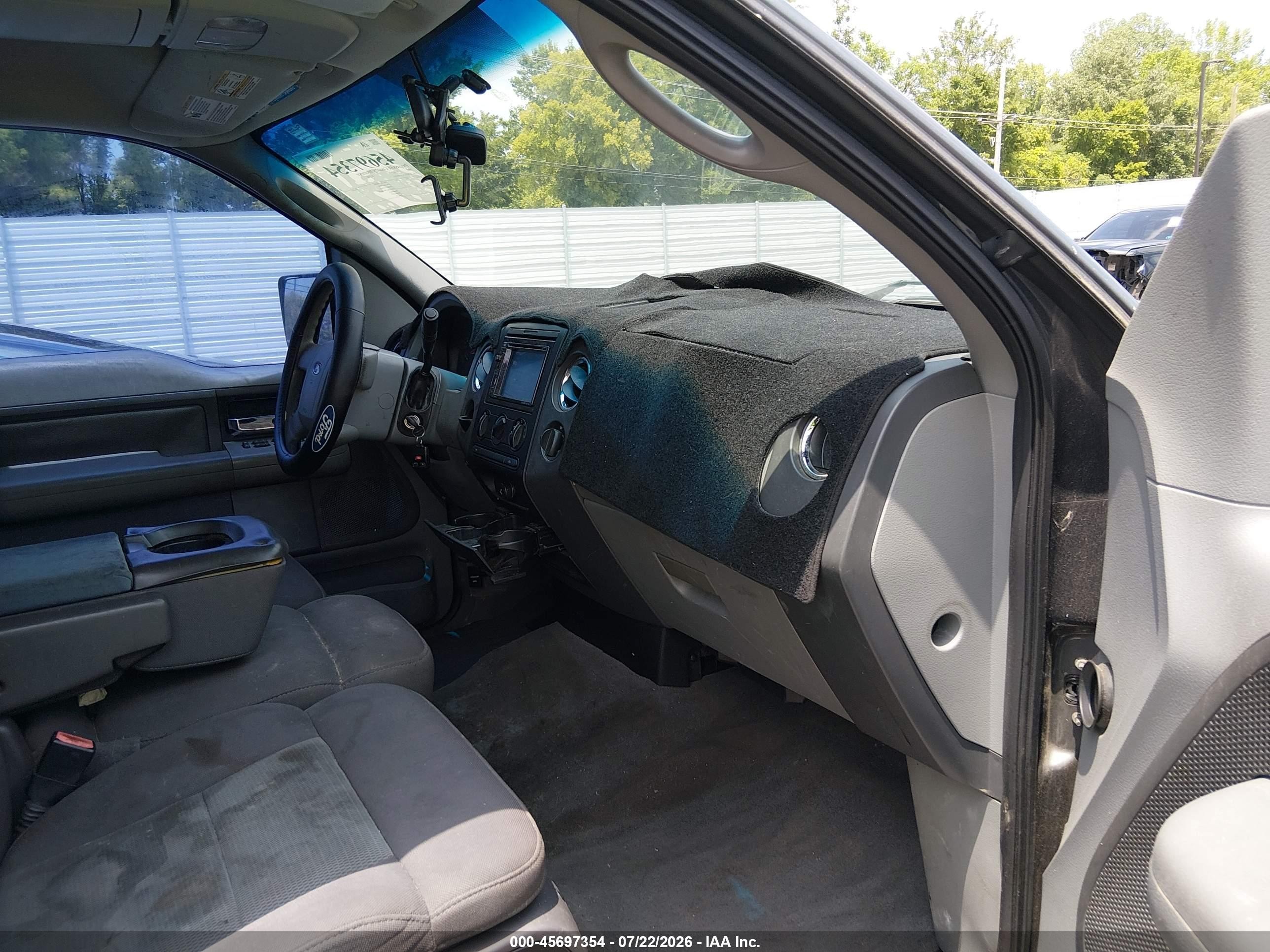 2004 Ford F-150 Stx/xl/xlt Gray vin: 1FTRX12W54NB63553