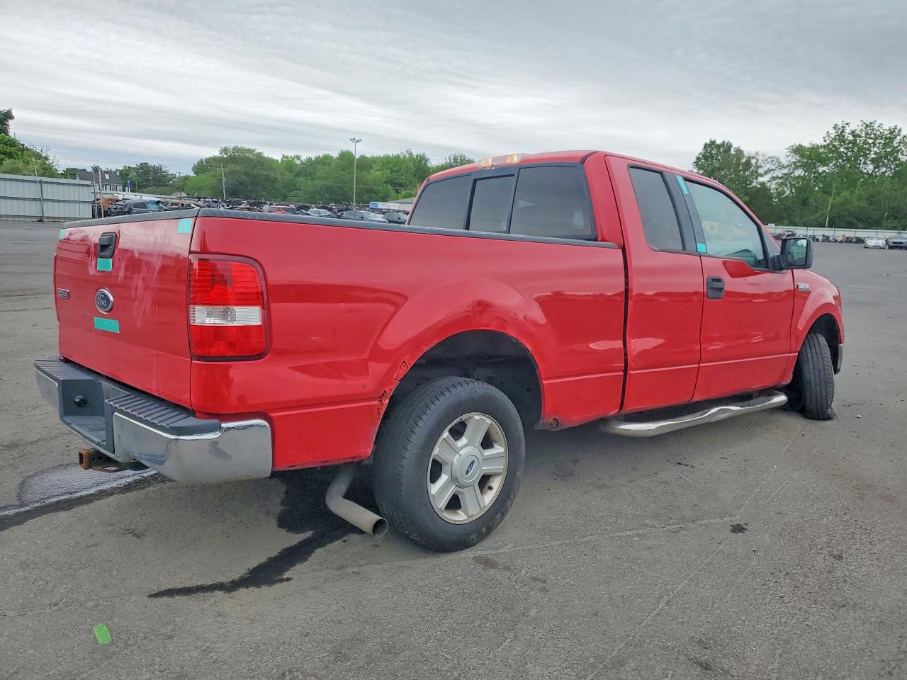 2004 Ford F150 Red vin: 1FTRX12W54NC30751