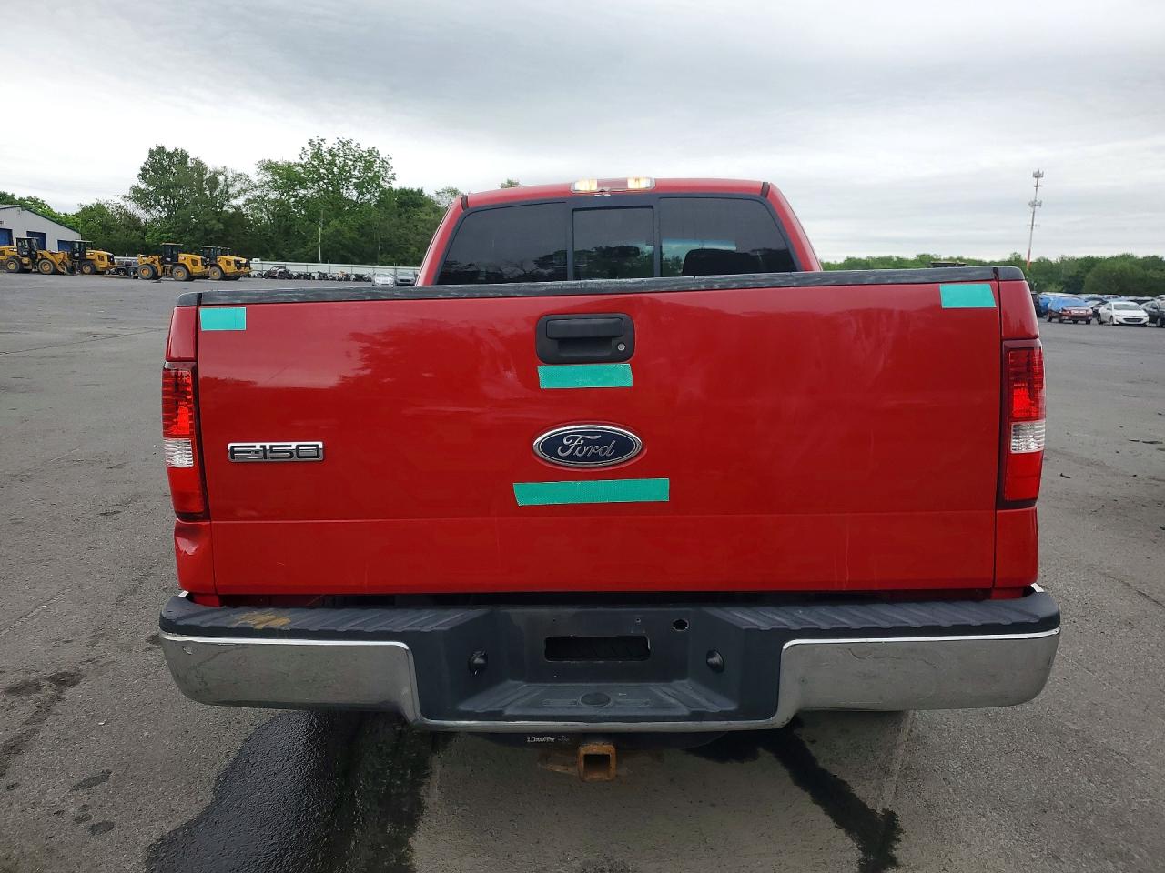 2004 Ford F150 Red vin: 1FTRX12W54NC30751