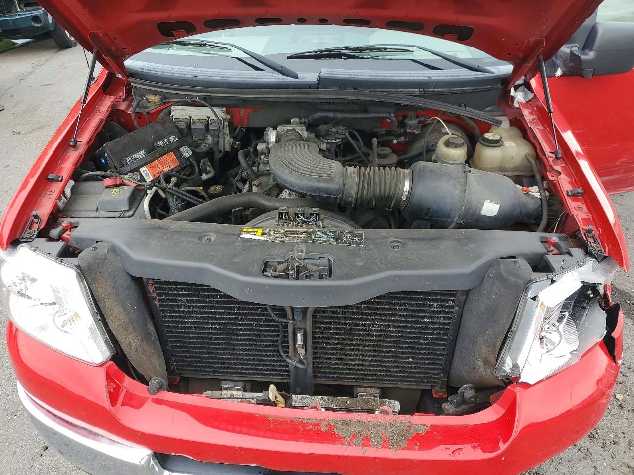 2004 Ford F150 Red vin: 1FTRX12W54NC30751