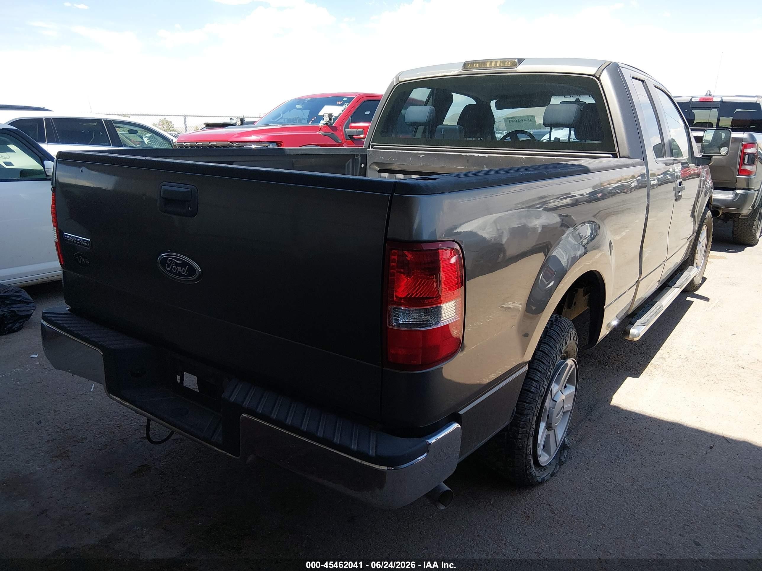 2005 Ford F-150 Stx/xl/xlt Gray vin: 1FTRX12W55FA39455