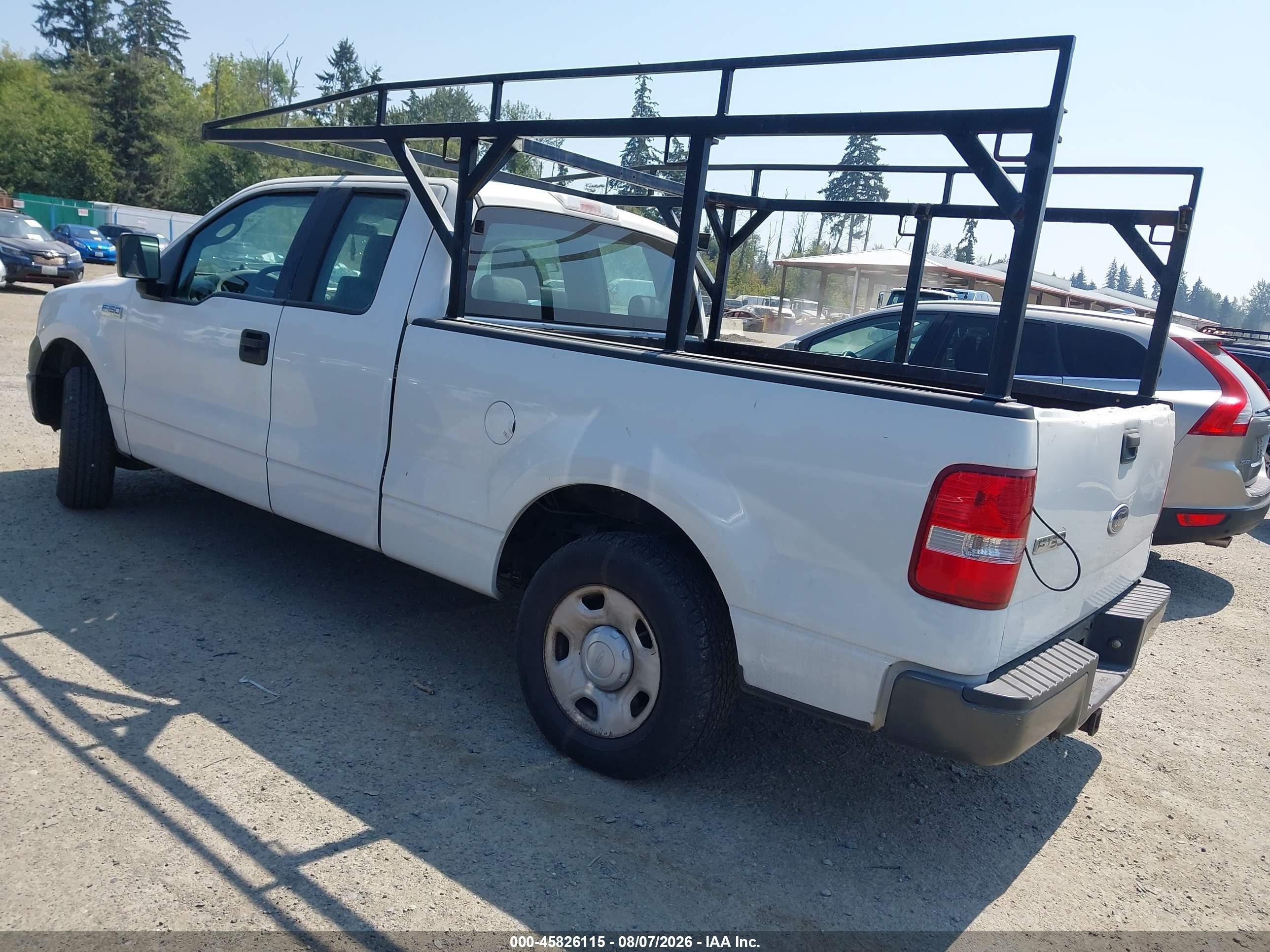 2005 Ford F-150 Stx/xl/xlt Белый vin: 1FTRX12W55FB17507