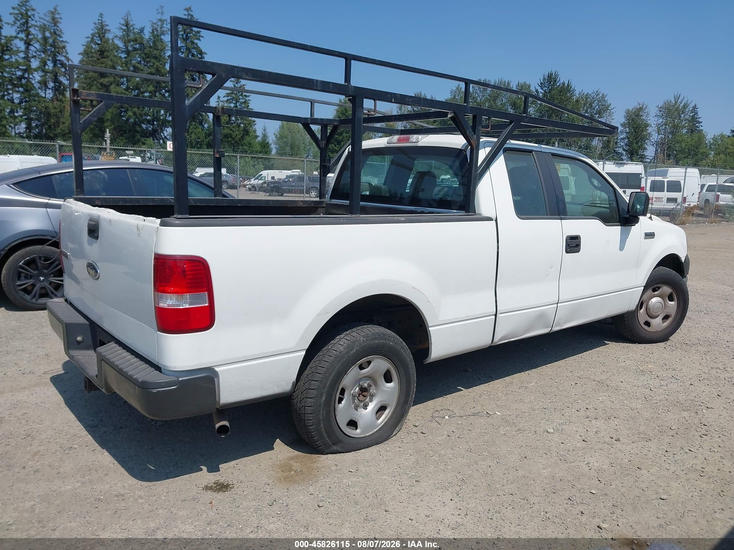 2005 Ford F-150 Stx/xl/xlt Белый vin: 1FTRX12W55FB17507