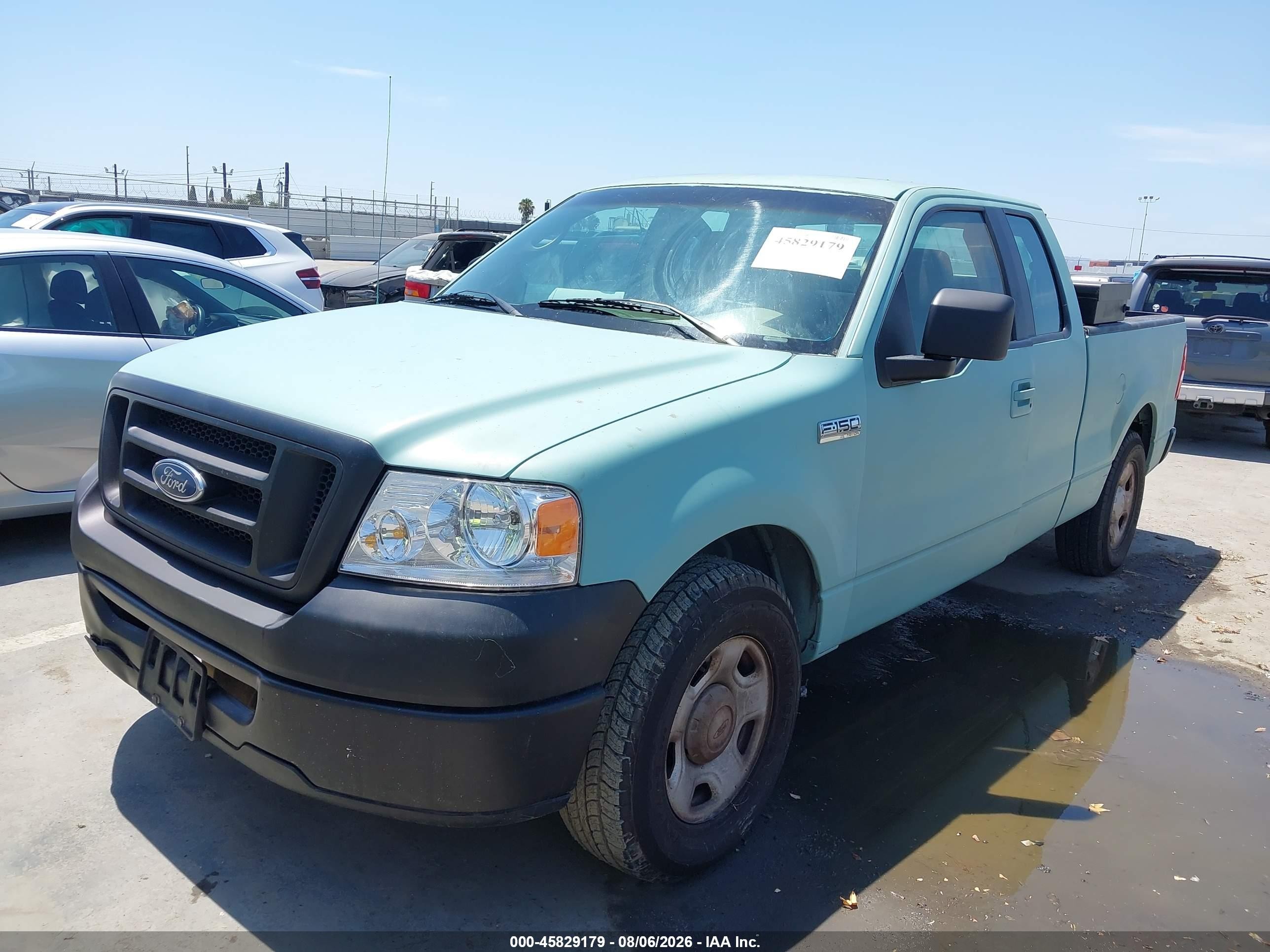 2005 Ford F-150 Stx/xl/xlt Green vin: 1FTRX12W55KD49693