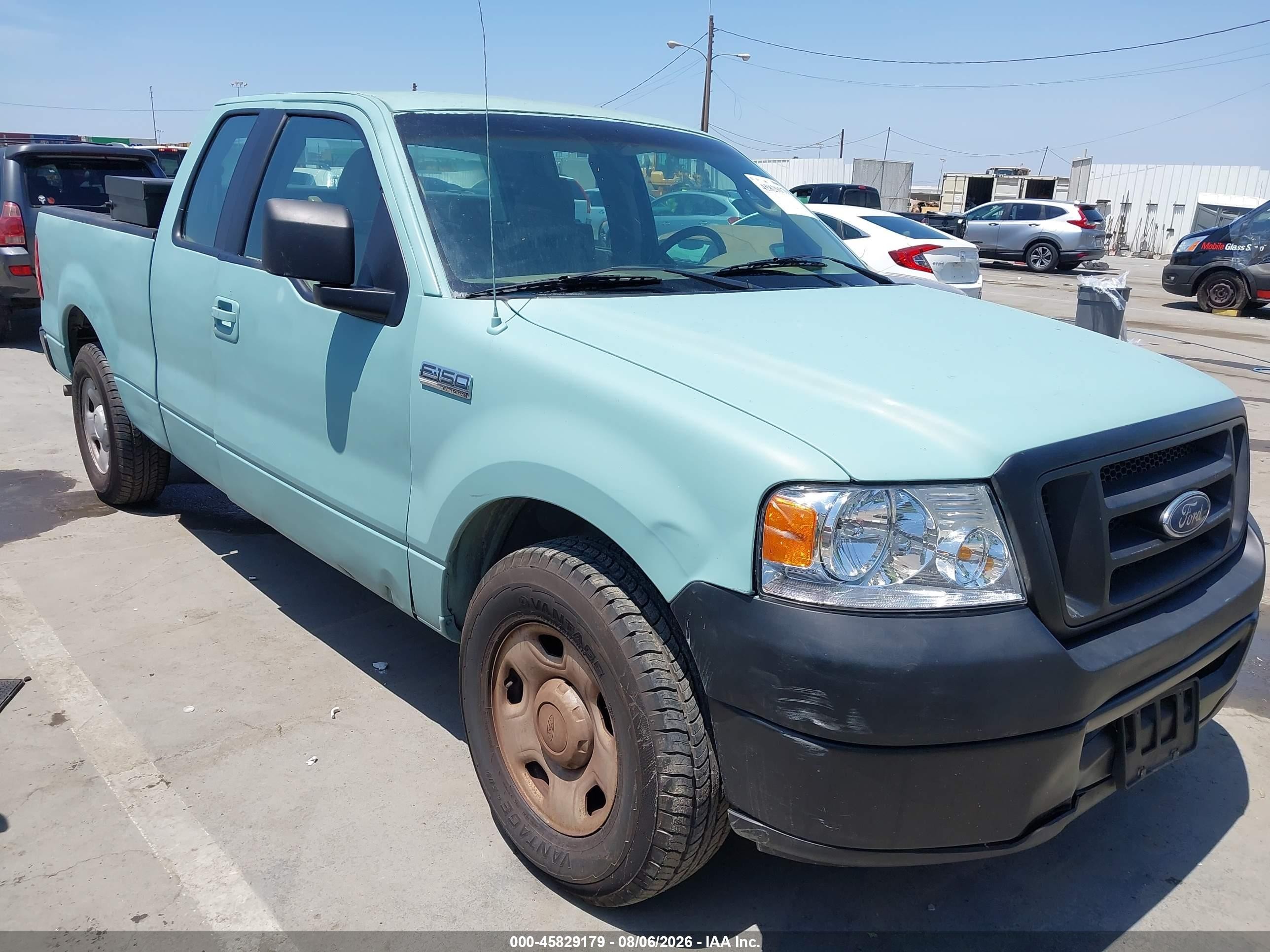 2005 Ford F-150 Stx/xl/xlt Green vin: 1FTRX12W55KD49693