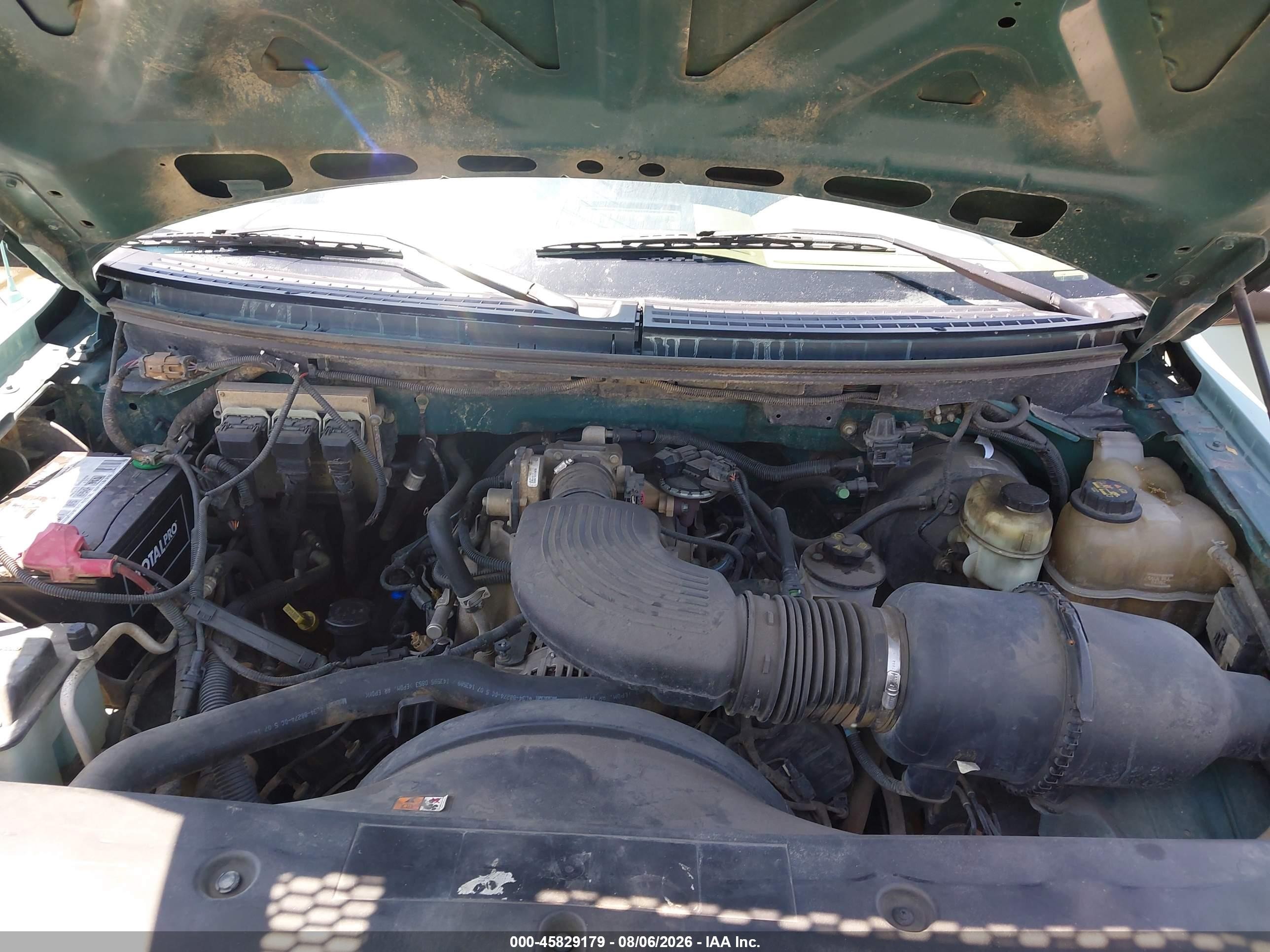 2005 Ford F-150 Stx/xl/xlt Green vin: 1FTRX12W55KD49693