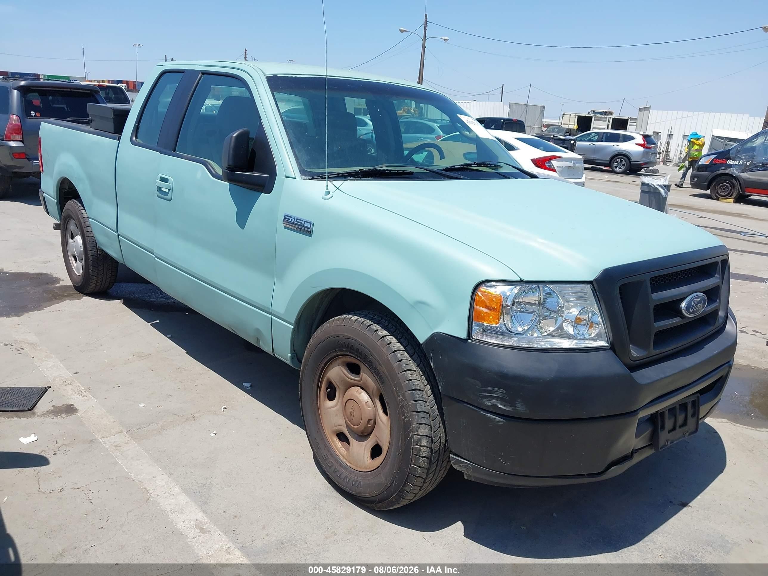 2005 Ford F-150 Stx/xl/xlt Green vin: 1FTRX12W55KD49693