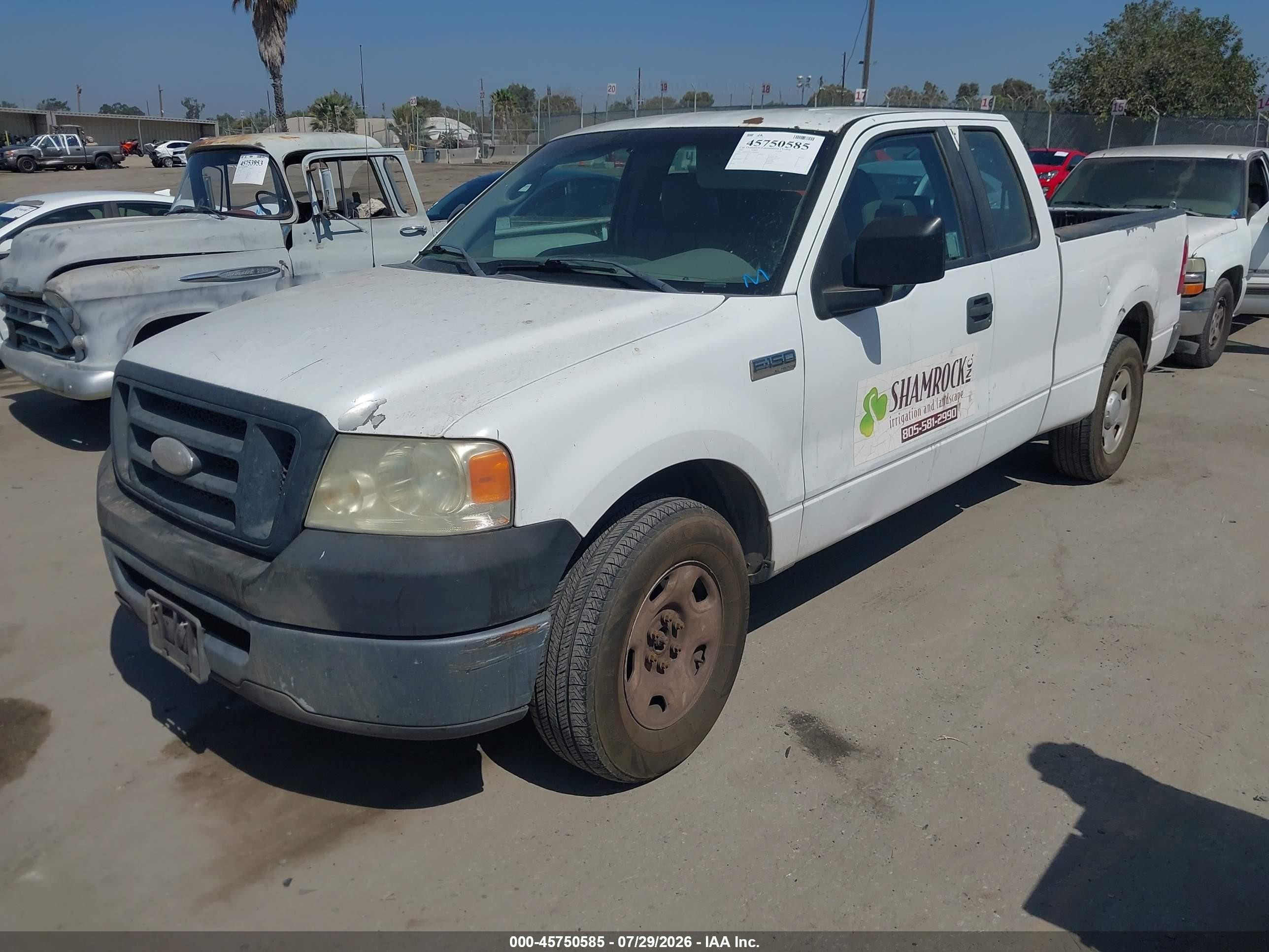 2007 Ford F-150 Stx/xl/xlt Белый vin: 1FTRX12W57FB26369