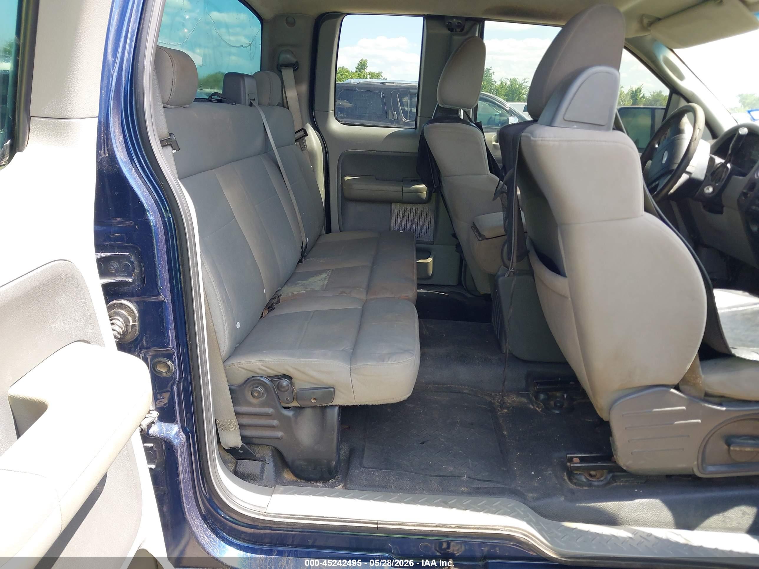 2008 Ford F-150 Fx2/stx/xl/xlt Blue vin: 1FTRX12W58FC19569