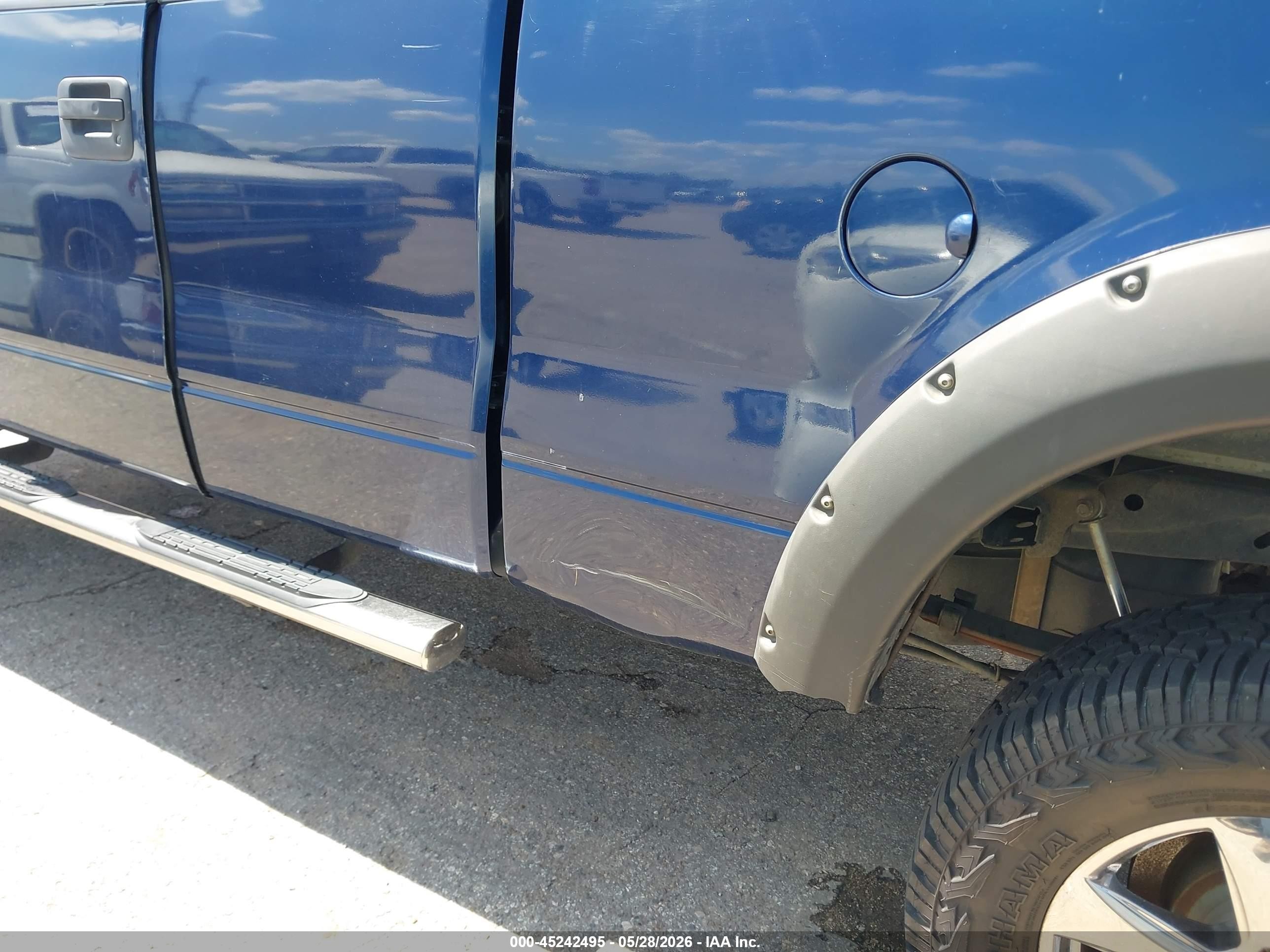 2008 Ford F-150 Fx2/stx/xl/xlt Blue vin: 1FTRX12W58FC19569