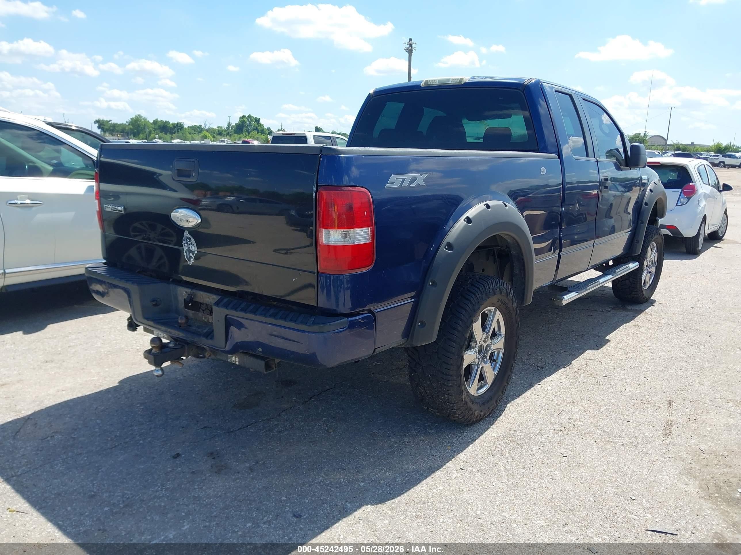 2008 Ford F-150 Fx2/stx/xl/xlt Blue vin: 1FTRX12W58FC19569