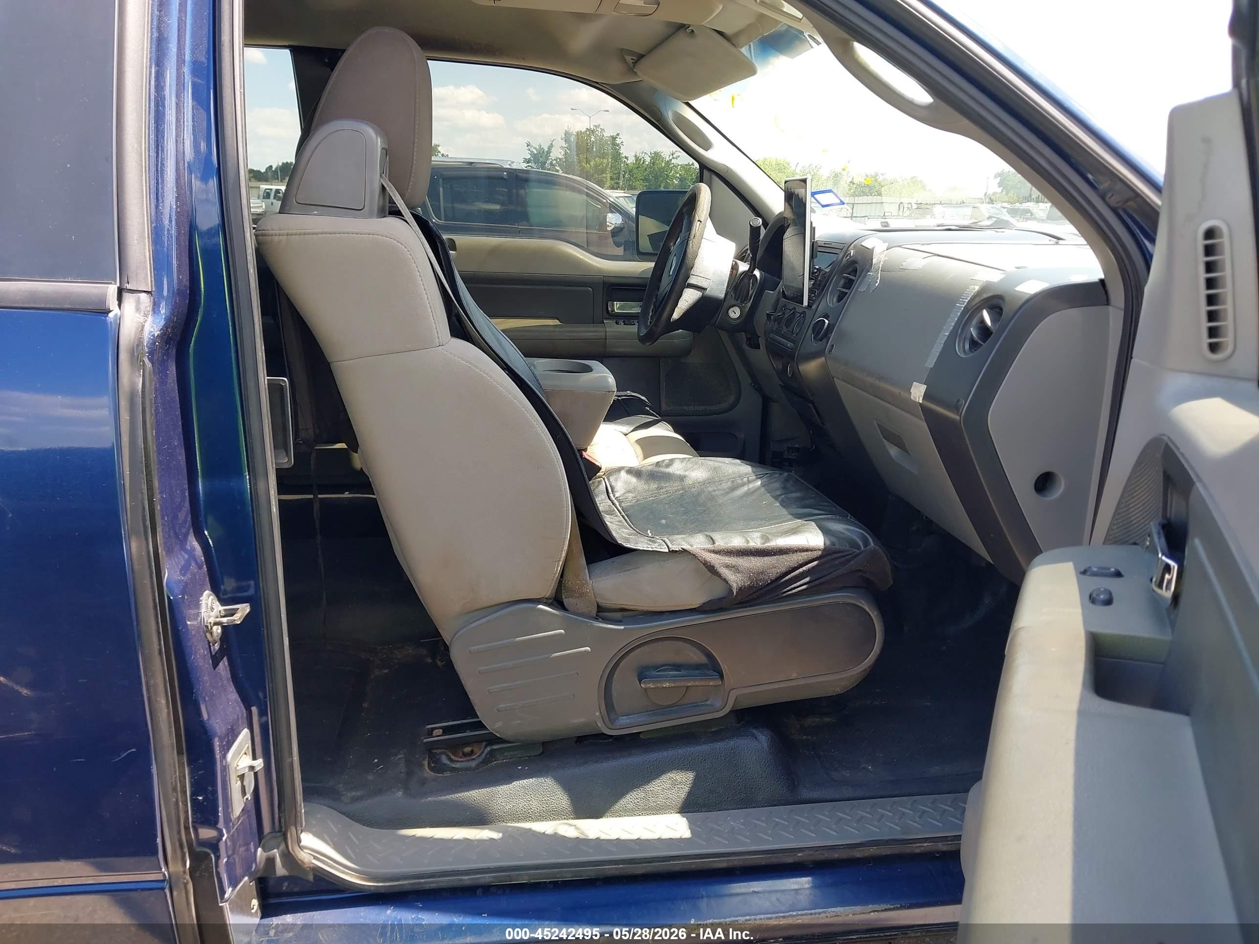2008 Ford F-150 Fx2/stx/xl/xlt Blue vin: 1FTRX12W58FC19569