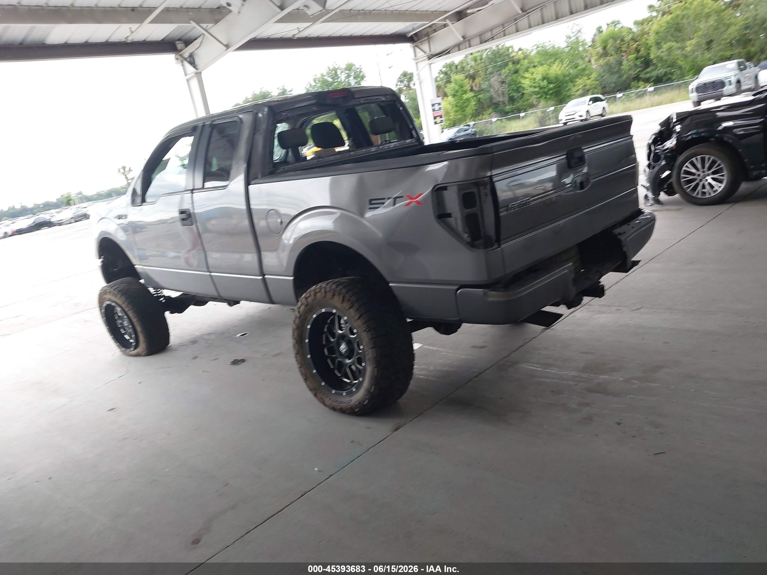 2009 Ford F-150 Stx/xl Gray vin: 1FTRX12W59FB08280
