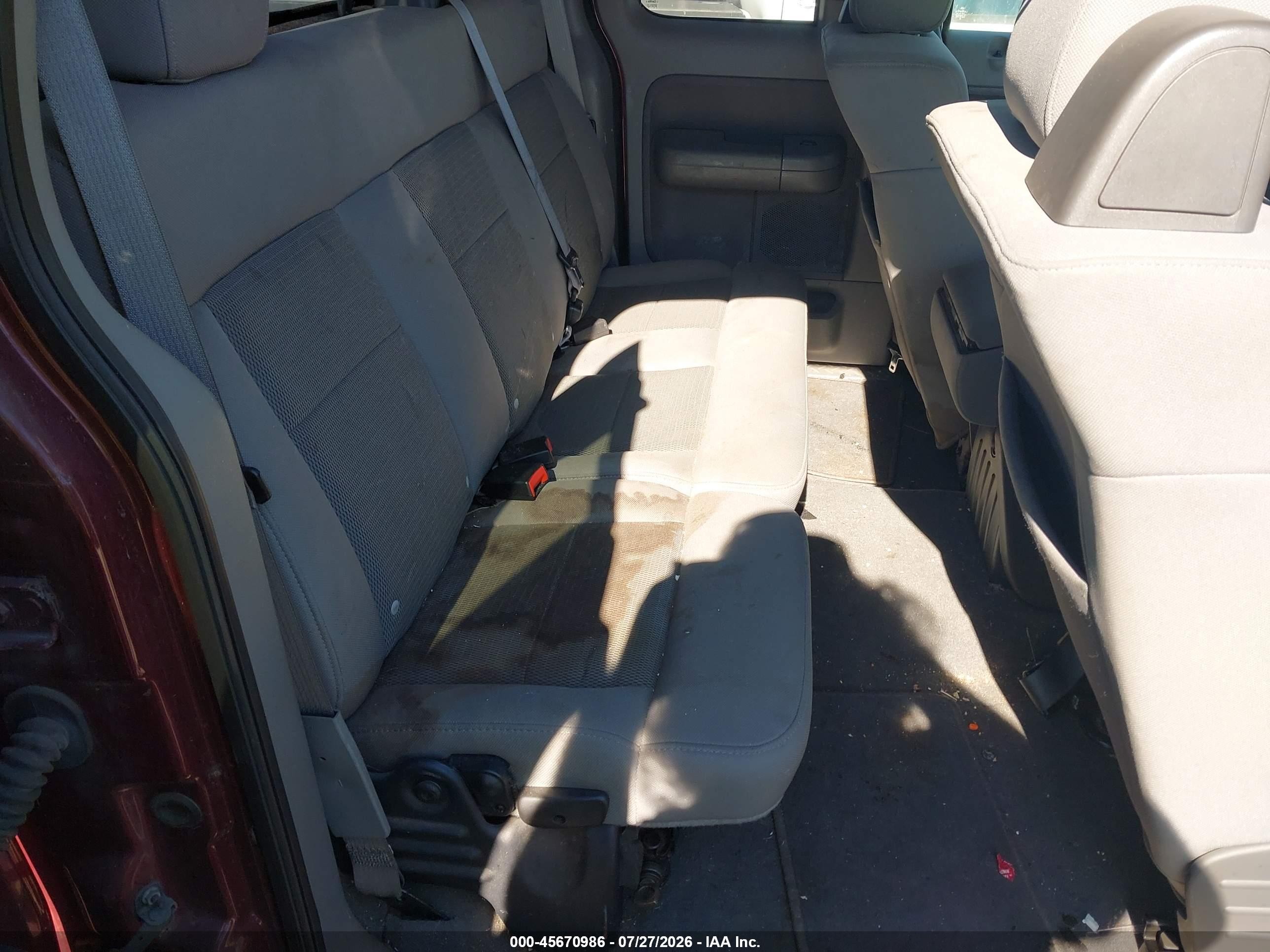 2004 Ford F-150 Stx/xl/xlt Burgundy vin: 1FTRX12W64NB07217