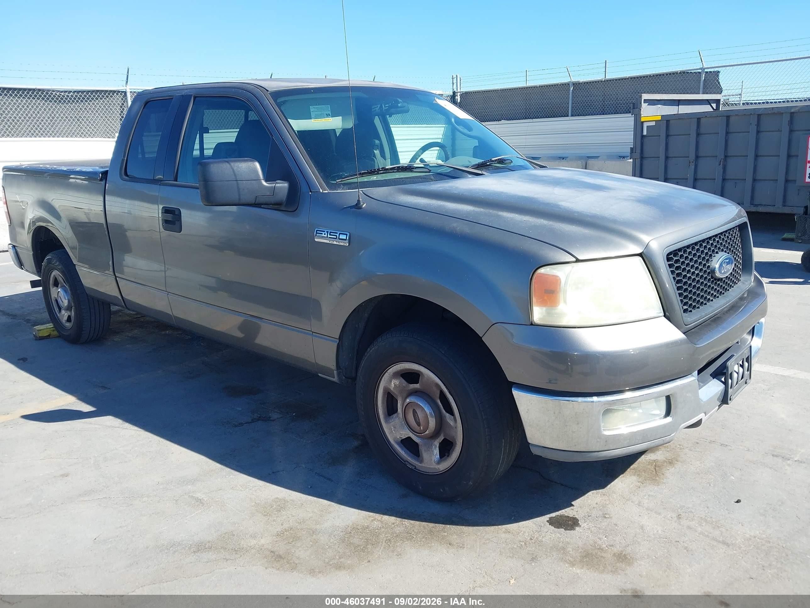 2004 Ford F-150 Stx/xl/xlt Gray vin: 1FTRX12W64NB22381
