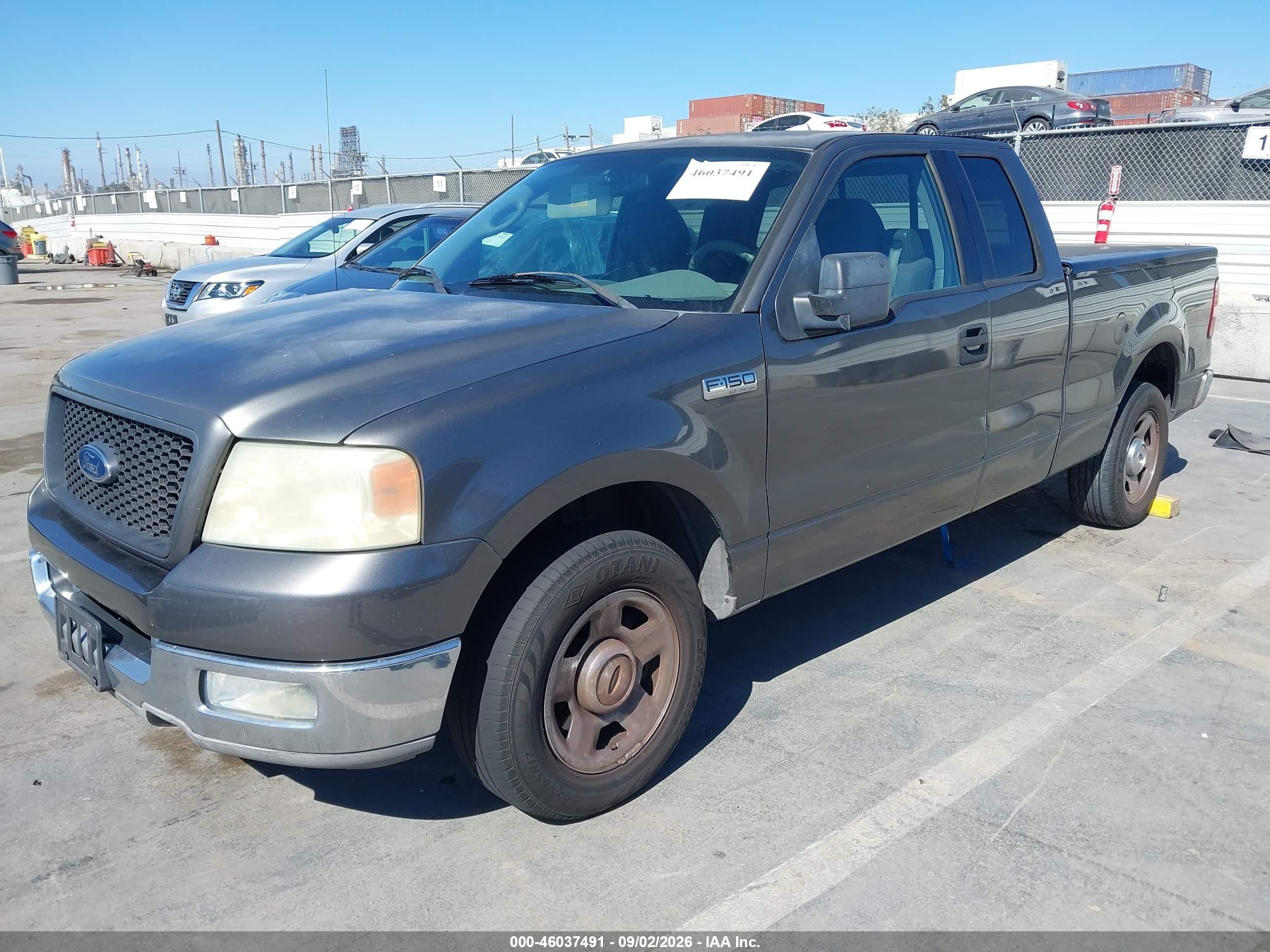 2004 Ford F-150 Stx/xl/xlt Gray vin: 1FTRX12W64NB22381