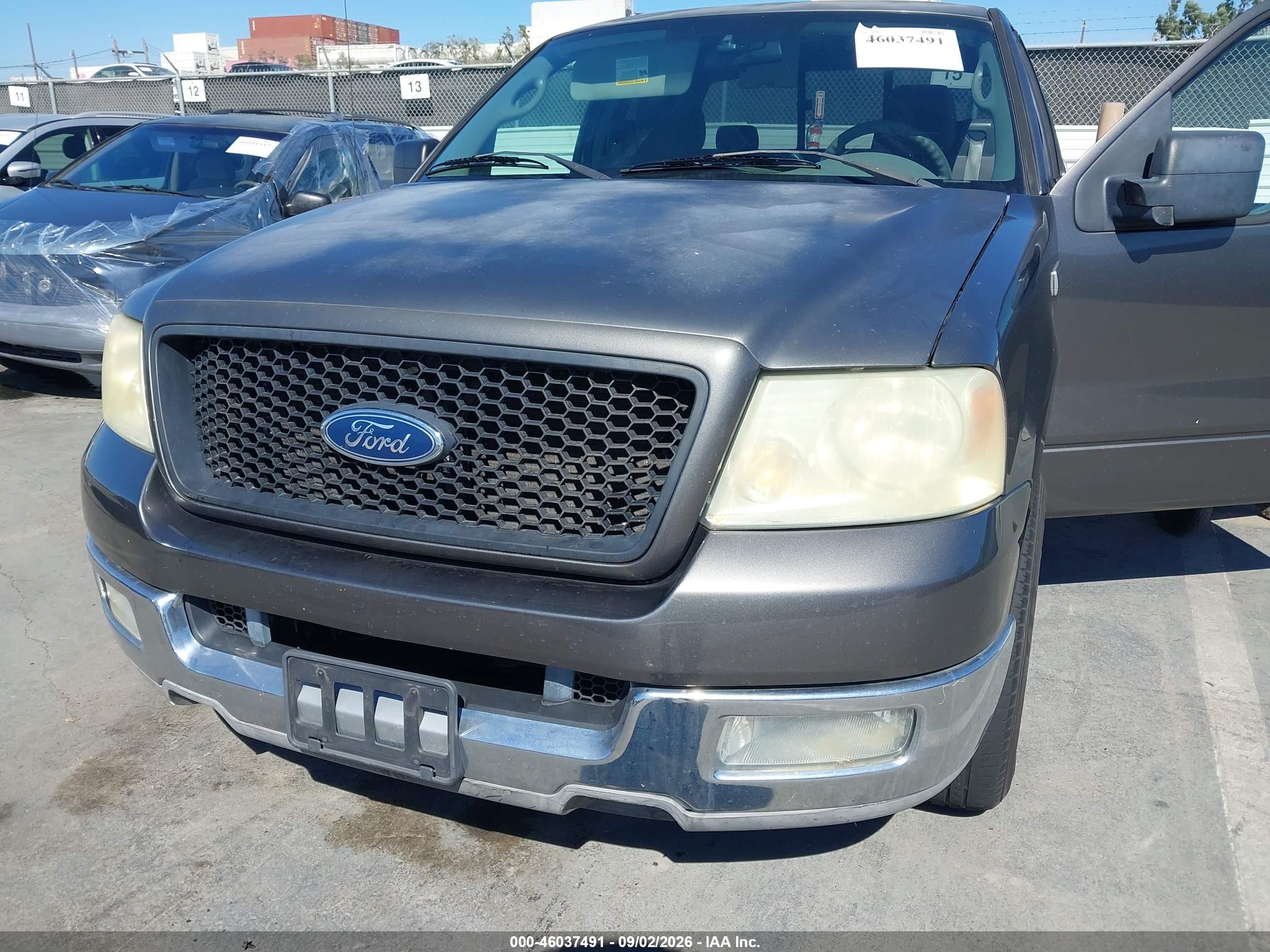 2004 Ford F-150 Stx/xl/xlt Gray vin: 1FTRX12W64NB22381
