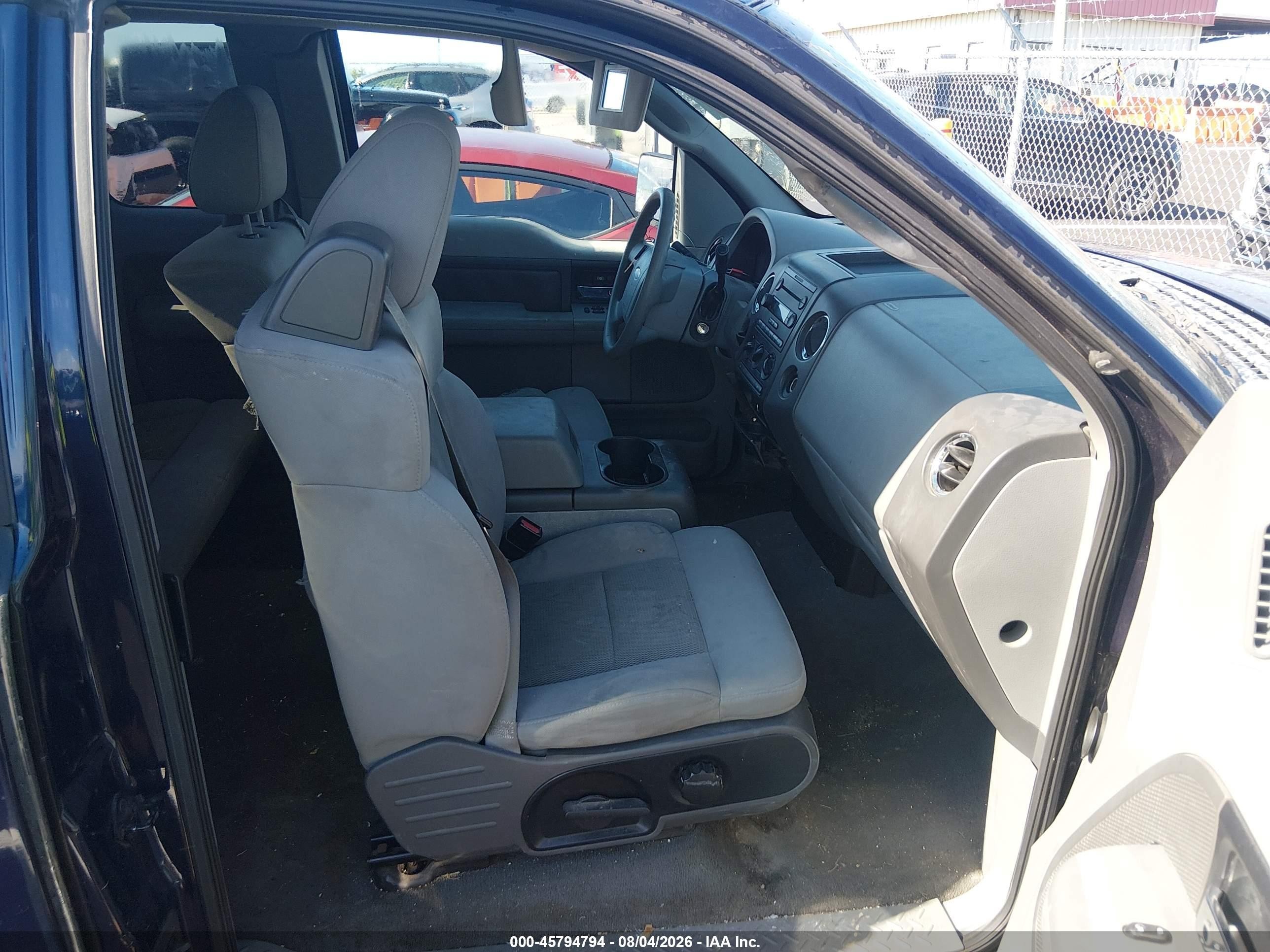2004 Ford F-150 Stx/xl/xlt Blue vin: 1FTRX12W64NB97498
