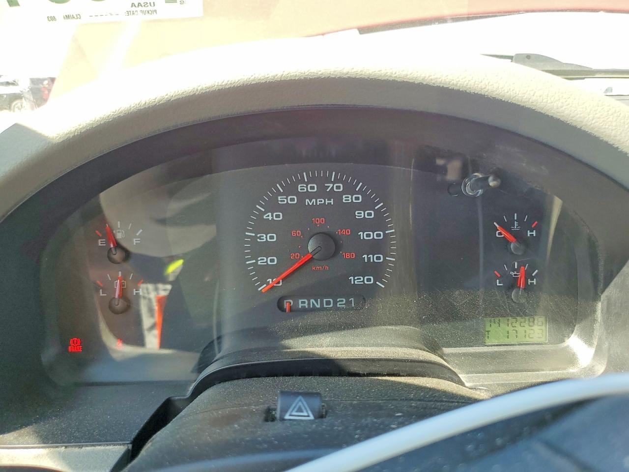 2005 Ford F150 Red vin: 1FTRX12W65FA95341