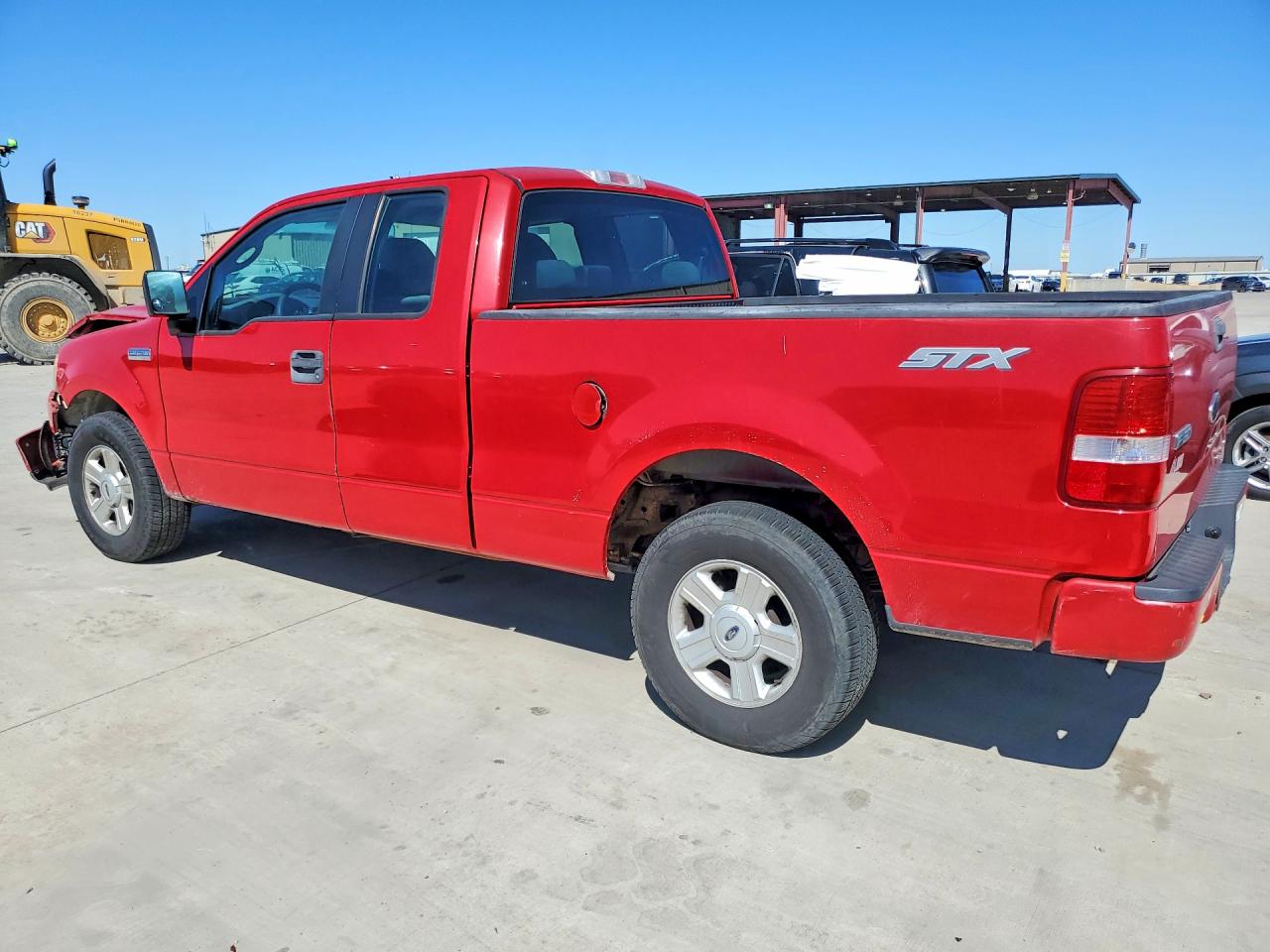 2005 Ford F150 Red vin: 1FTRX12W65FA95341