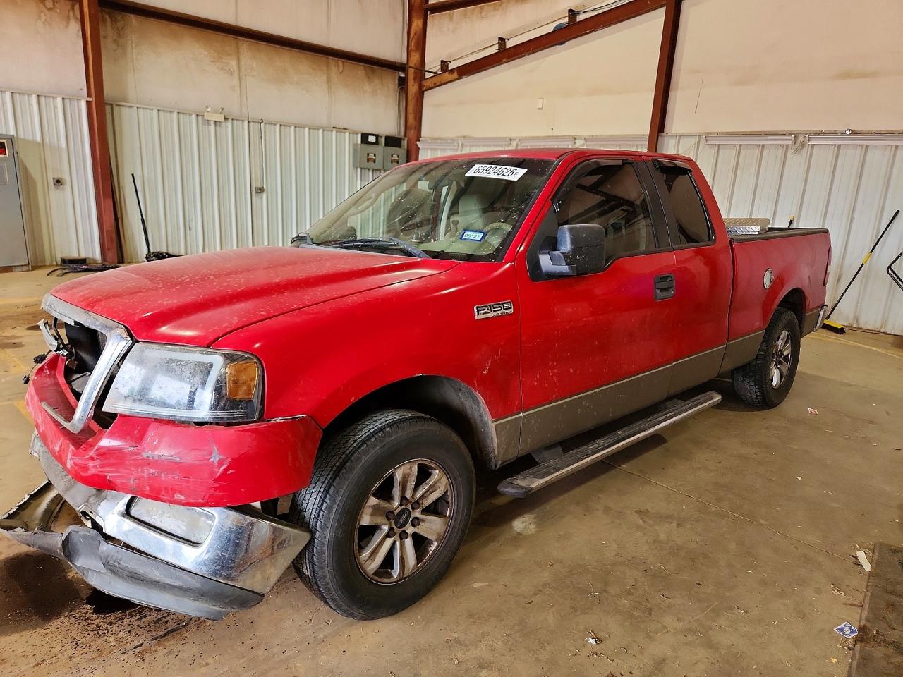 2005 Ford F150 Red vin: 1FTRX12W65NB82548