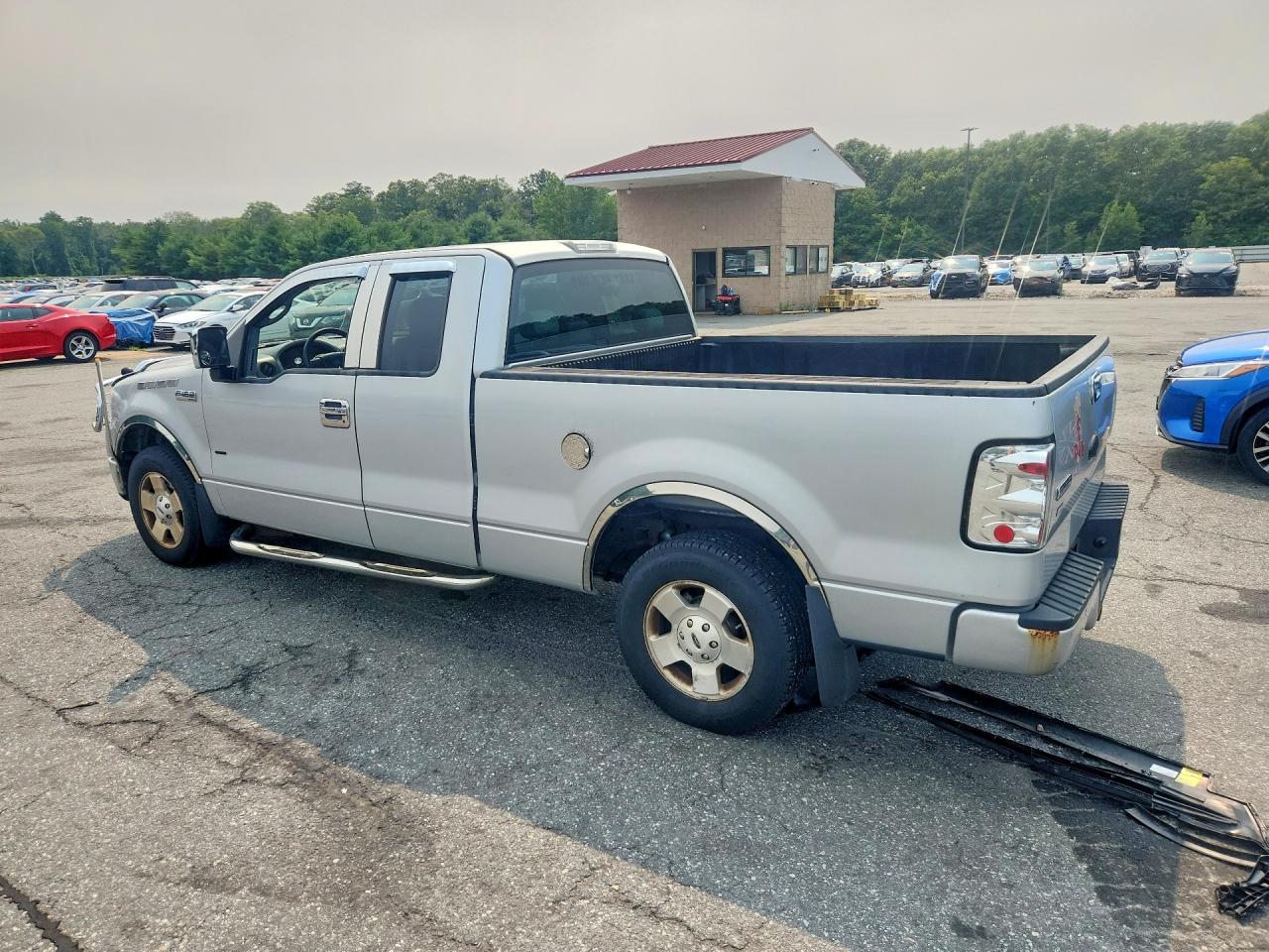 2006 Ford F150 Xlt Silver vin: 1FTRX12W66NA30187