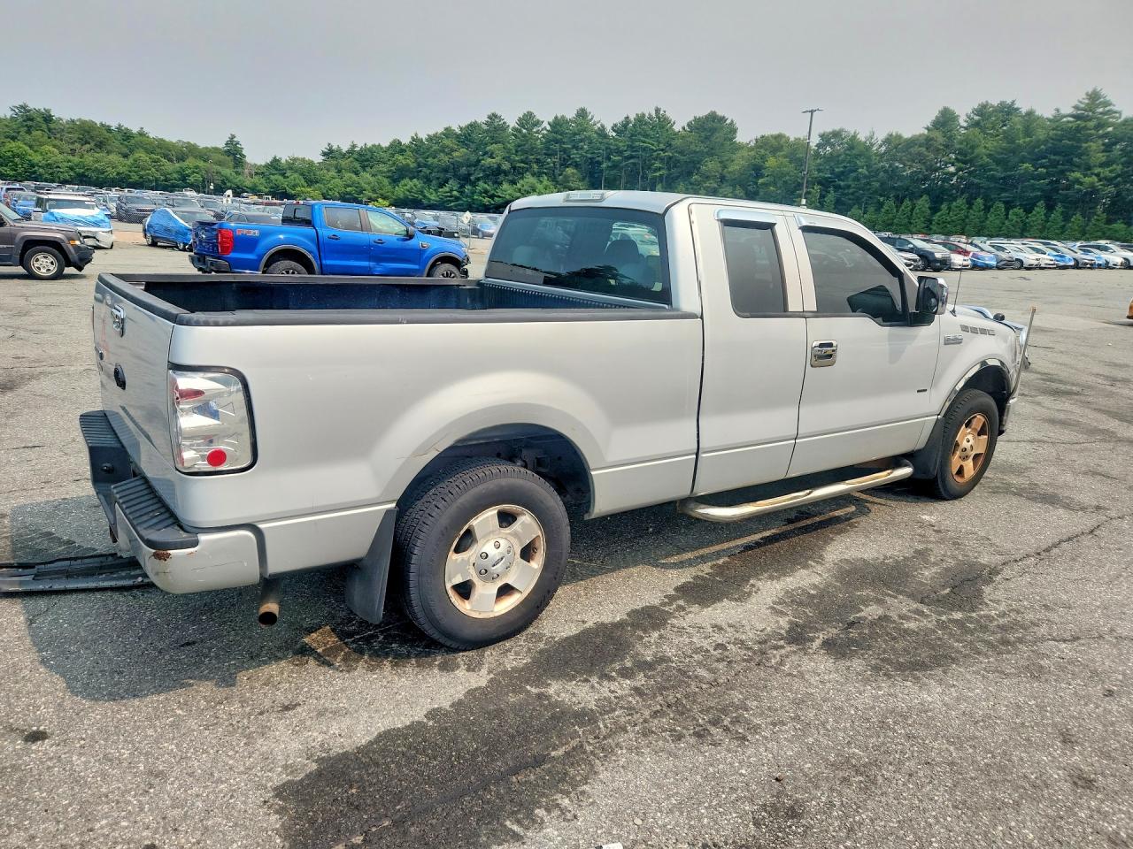 2006 Ford F150 Xlt Silver vin: 1FTRX12W66NA30187