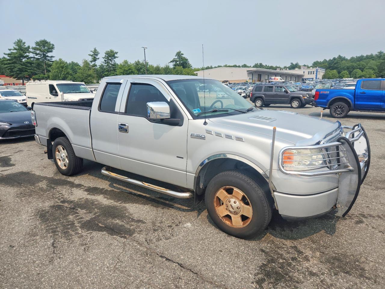 2006 Ford F150 Xlt Silver vin: 1FTRX12W66NA30187