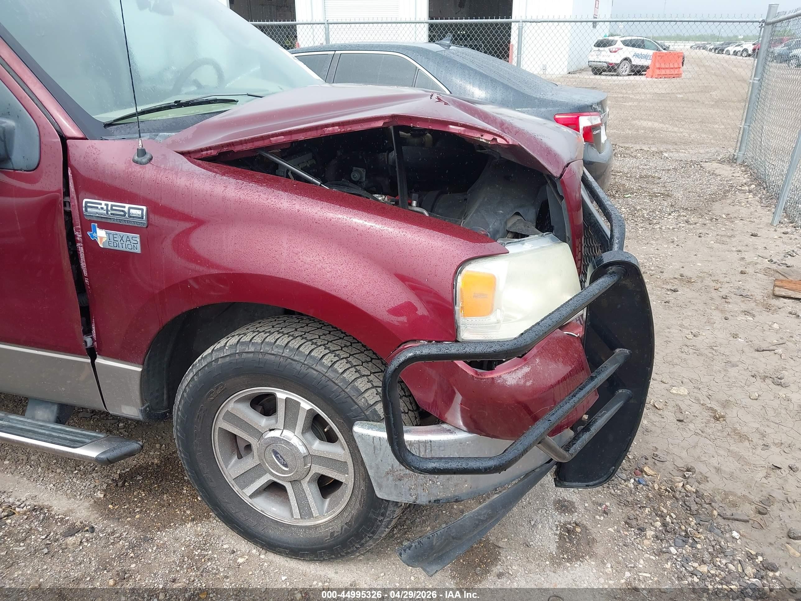 2006 Ford F-150 Stx/xl/xlt Burgundy vin: 1FTRX12W66NA39018