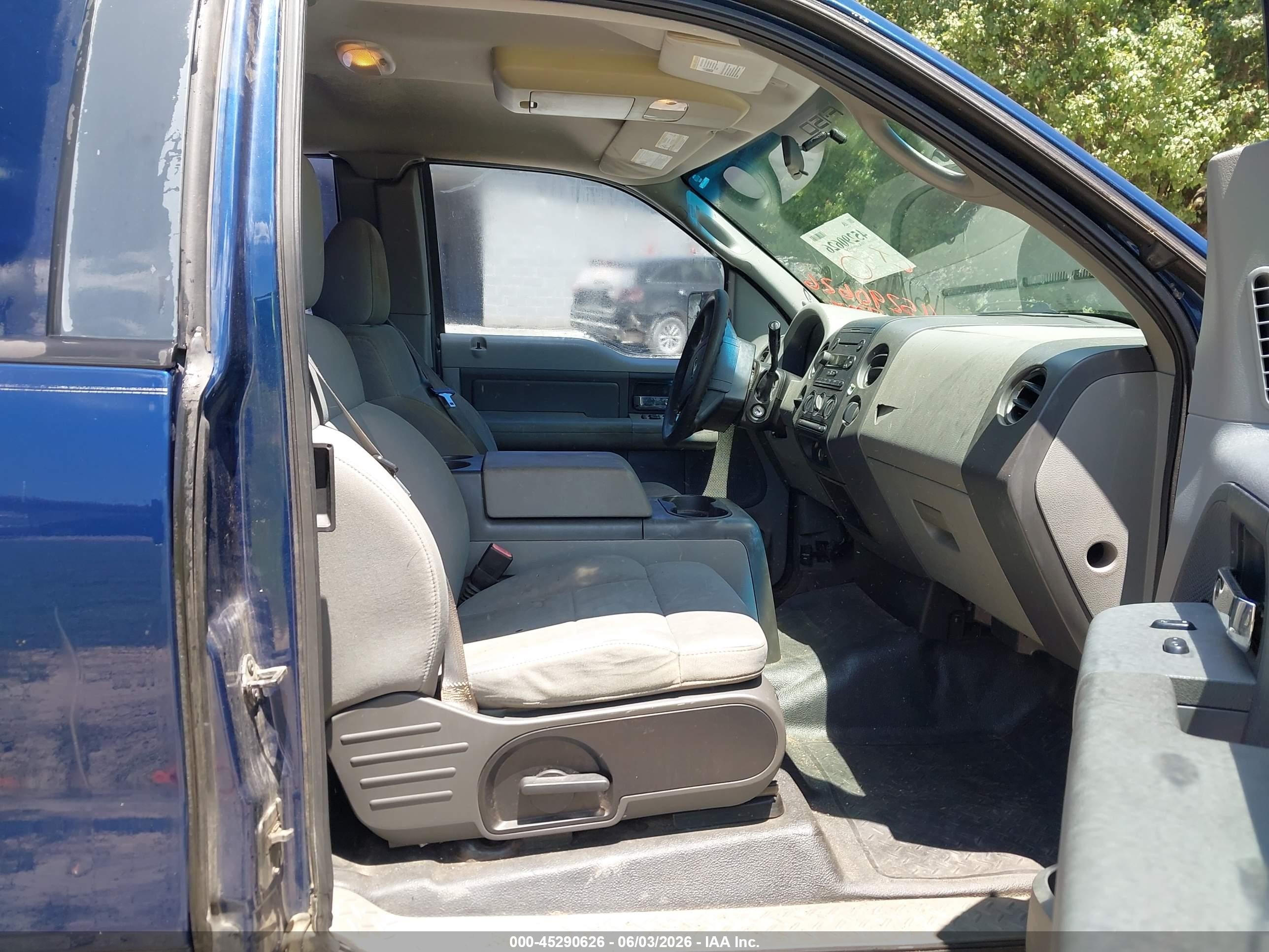 2007 Ford F-150 Stx/xl/xlt Blue vin: 1FTRX12W67FA59216