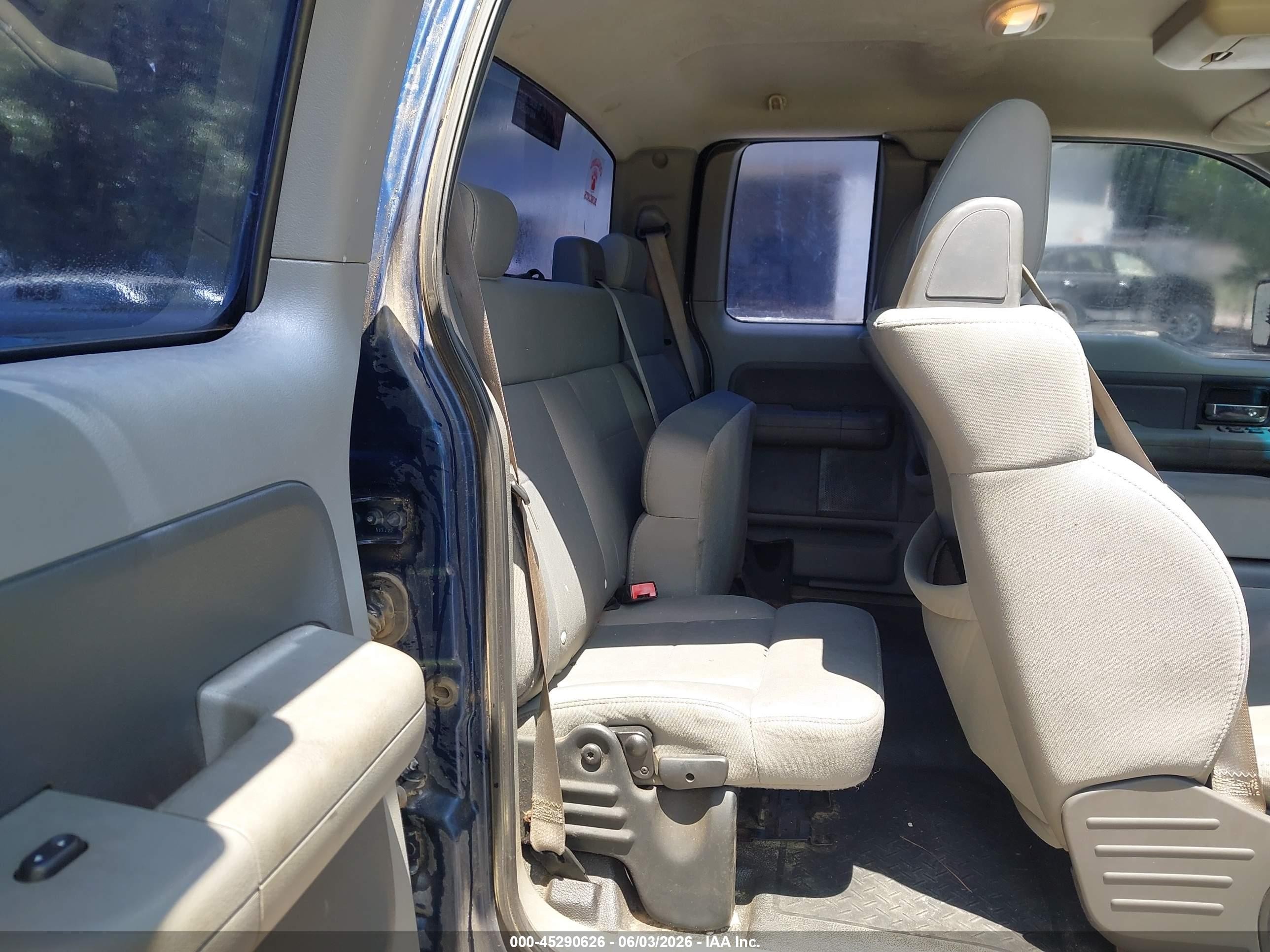 2007 Ford F-150 Stx/xl/xlt Blue vin: 1FTRX12W67FA59216