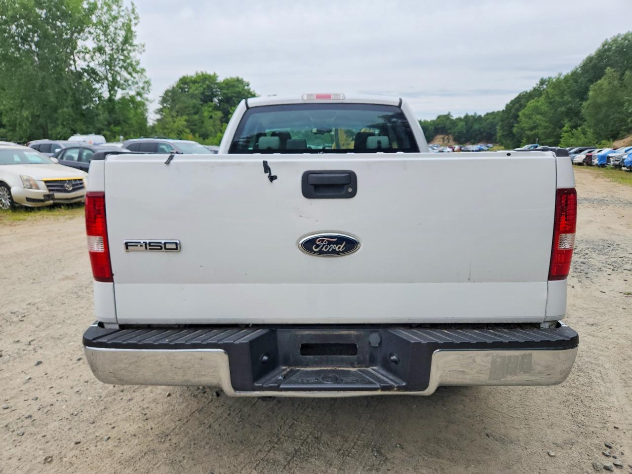2007 Ford F150 White vin: 1FTRX12W67FA95391