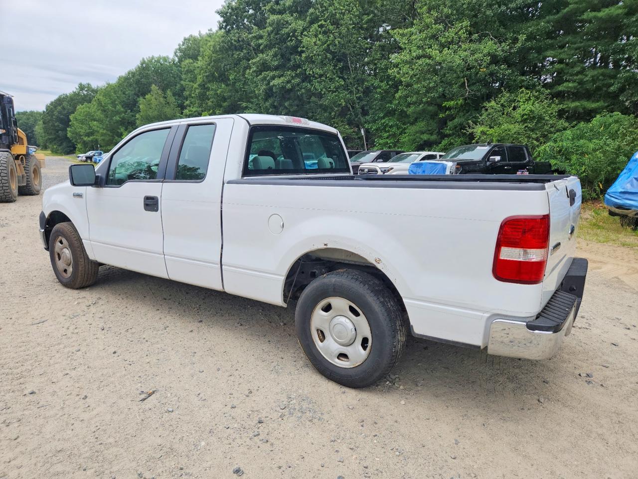 2007 Ford F150 White vin: 1FTRX12W67FA95391