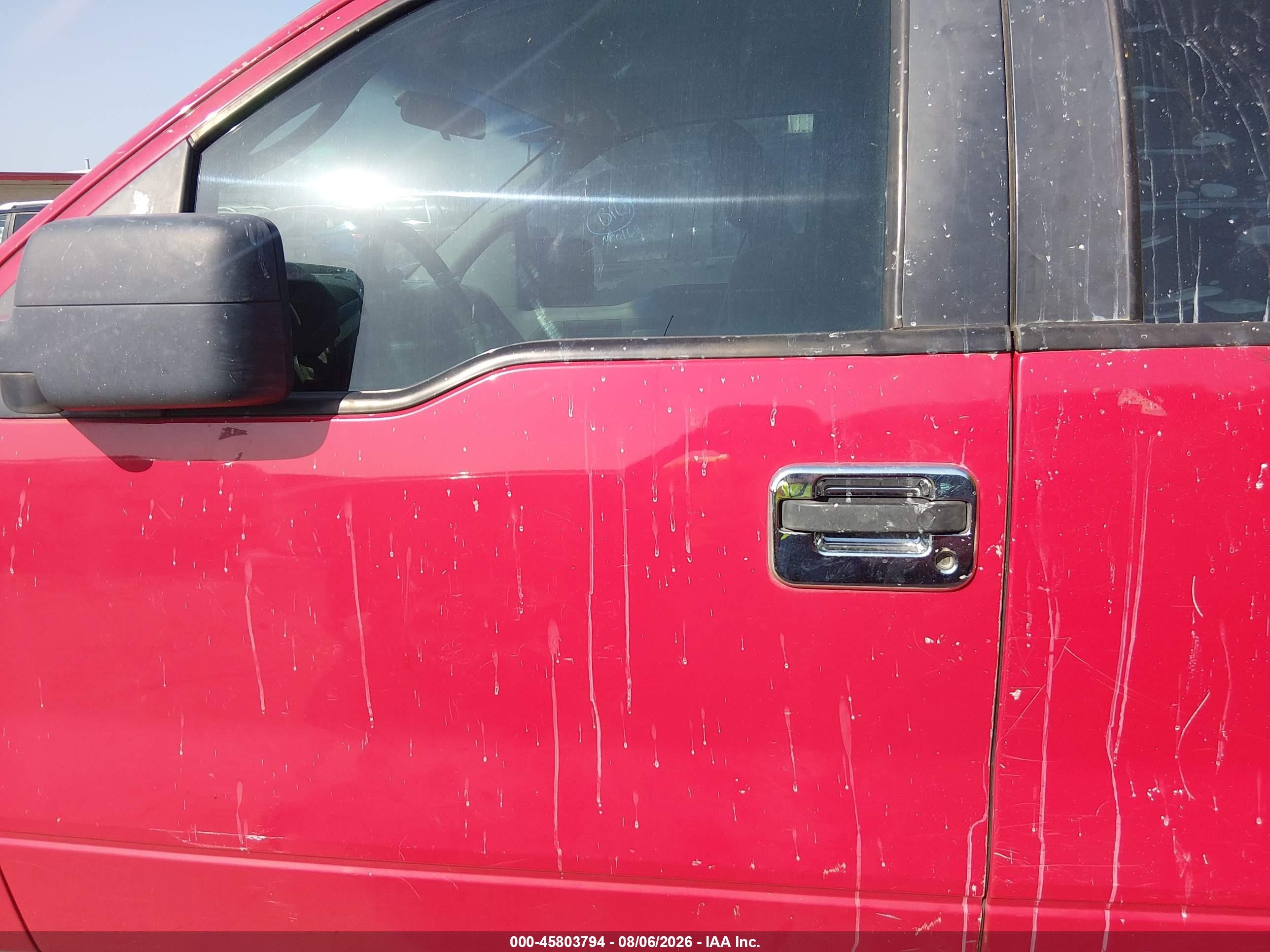 2007 Ford F-150 Stx/xl/xlt Red vin: 1FTRX12W67KB64006