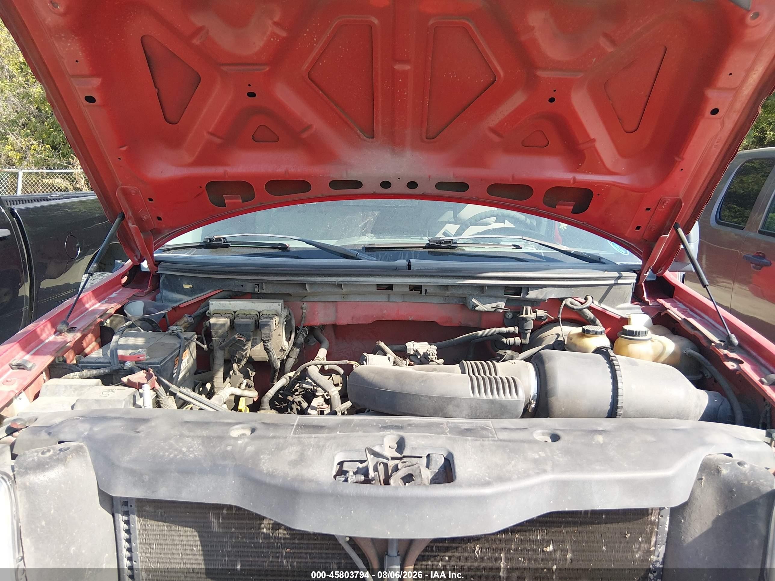 2007 Ford F-150 Stx/xl/xlt Red vin: 1FTRX12W67KB64006