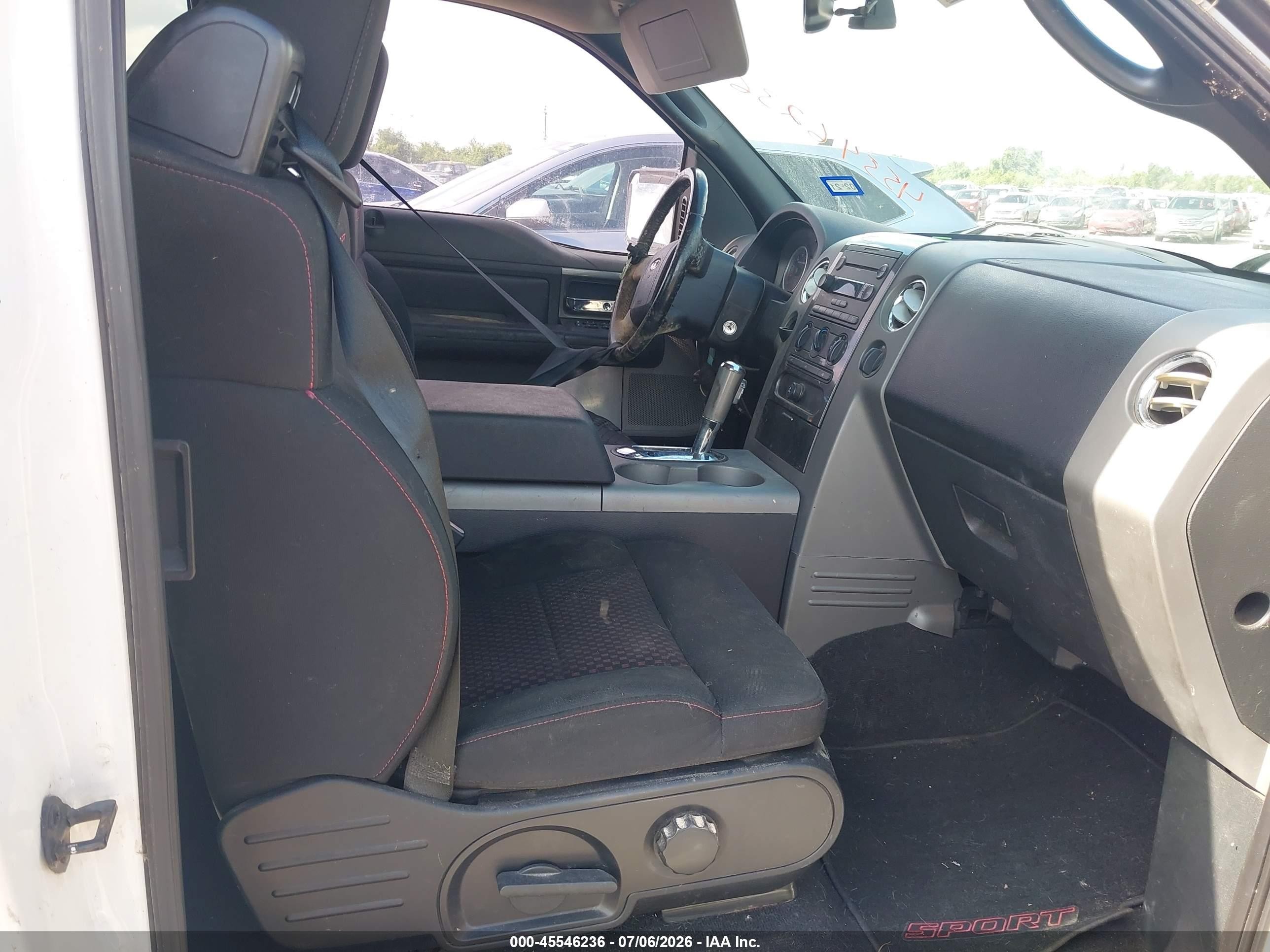 2007 Ford F-150 Stx/xl/xlt White vin: 1FTRX12W67KD23686