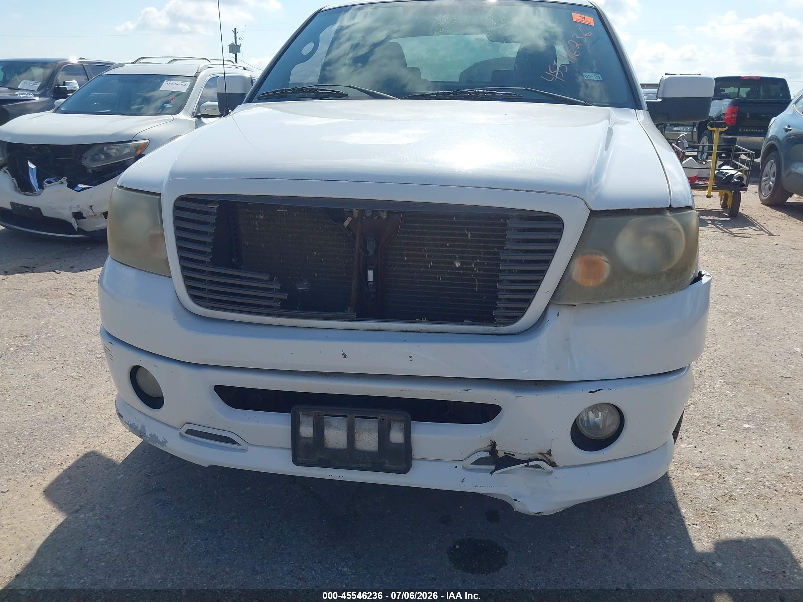2007 Ford F-150 Stx/xl/xlt White vin: 1FTRX12W67KD23686
