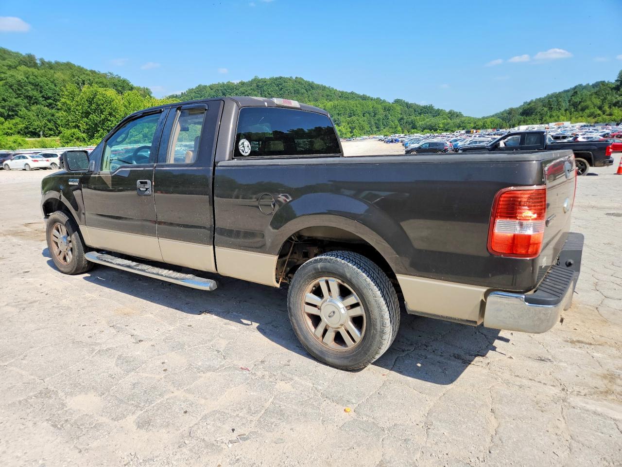 2007 Ford F150 Charcoal vin: 1FTRX12W67KD44991