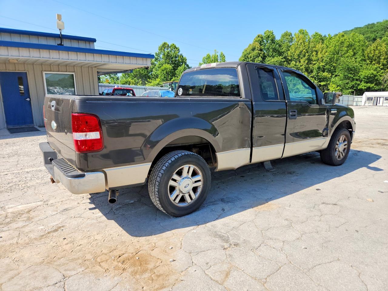 2007 Ford F150 Charcoal vin: 1FTRX12W67KD44991