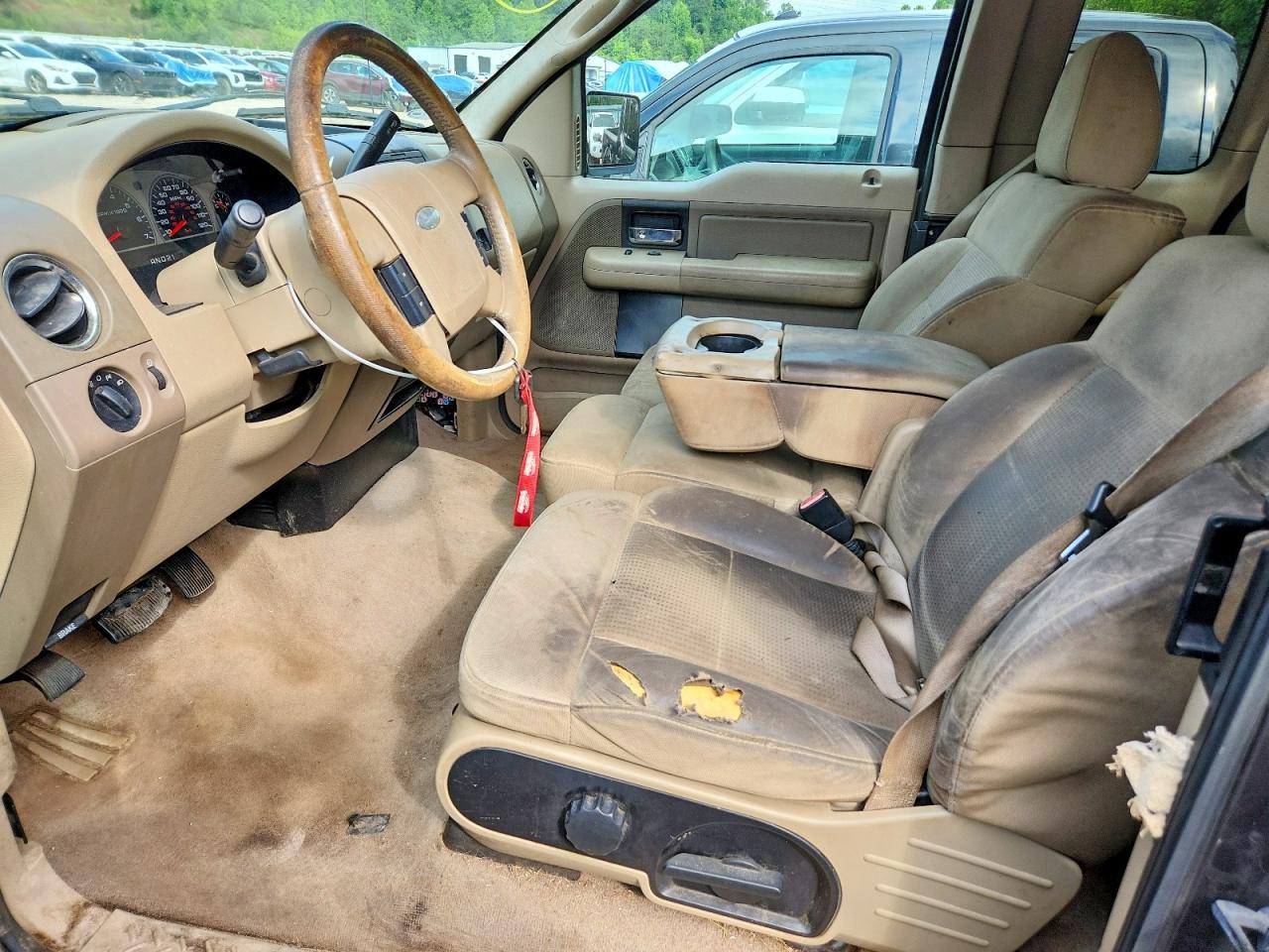 2007 Ford F150 Charcoal vin: 1FTRX12W67KD44991