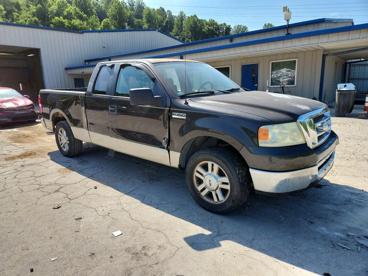 2007 Ford F150 Charcoal vin: 1FTRX12W67KD44991