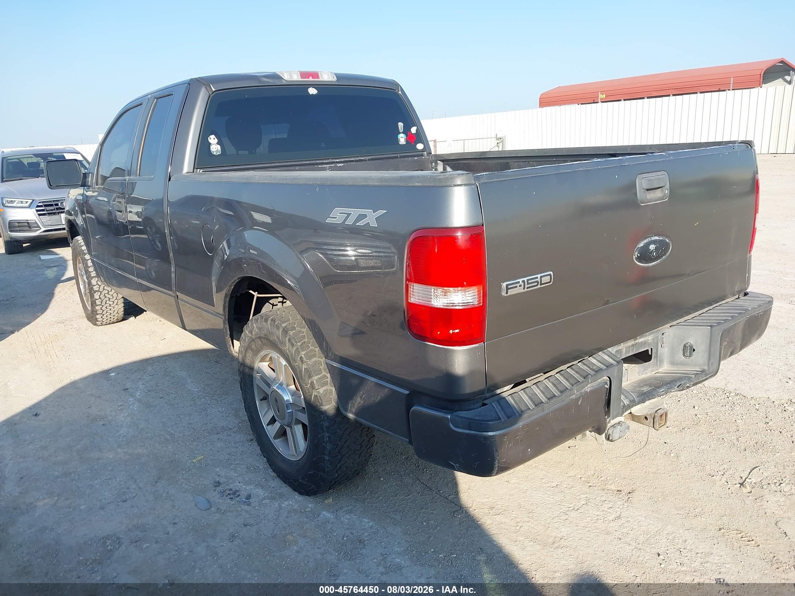2008 Ford F-150 60th Anniversary/fx2/stx/xl/xlt Gray vin: 1FTRX12W68FA24211