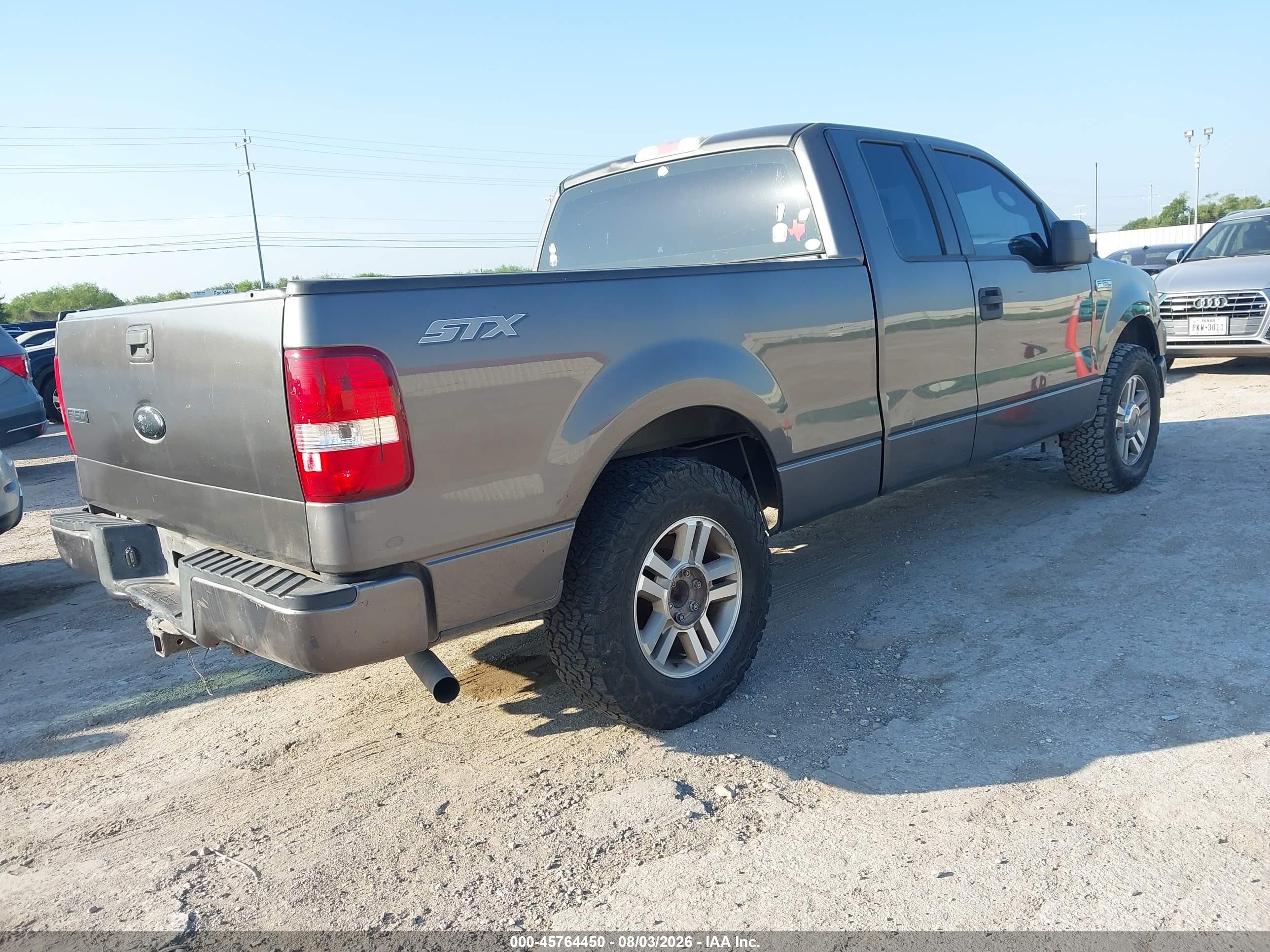 2008 Ford F-150 60th Anniversary/fx2/stx/xl/xlt Gray vin: 1FTRX12W68FA24211