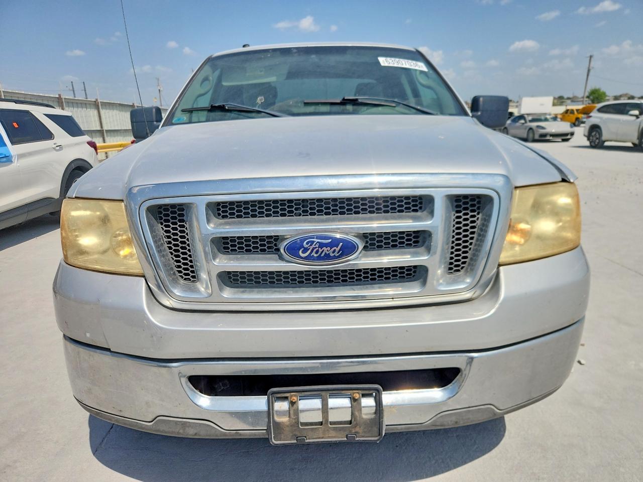2008 Ford F150 Silver vin: 1FTRX12W68FA99913