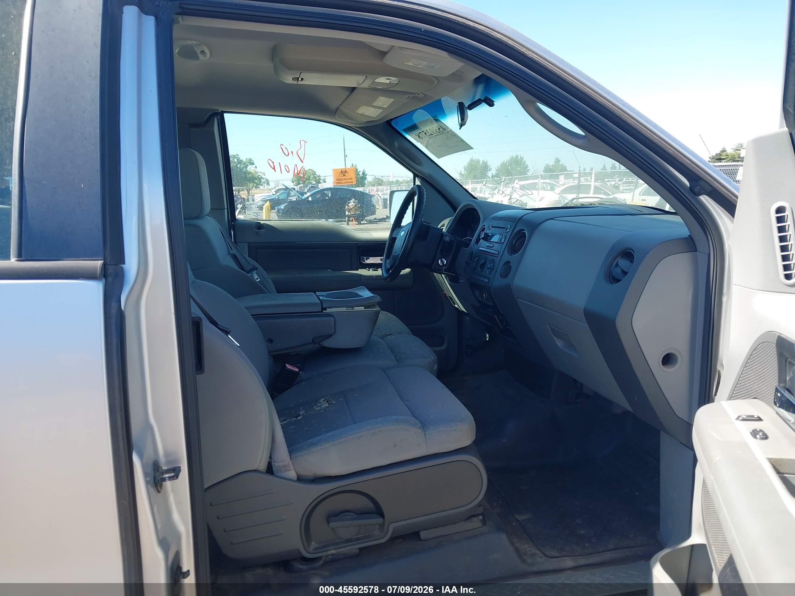 2008 Ford F-150 60th Anniversary/fx2/stx/xl/xlt Gray vin: 1FTRX12W68FB33901