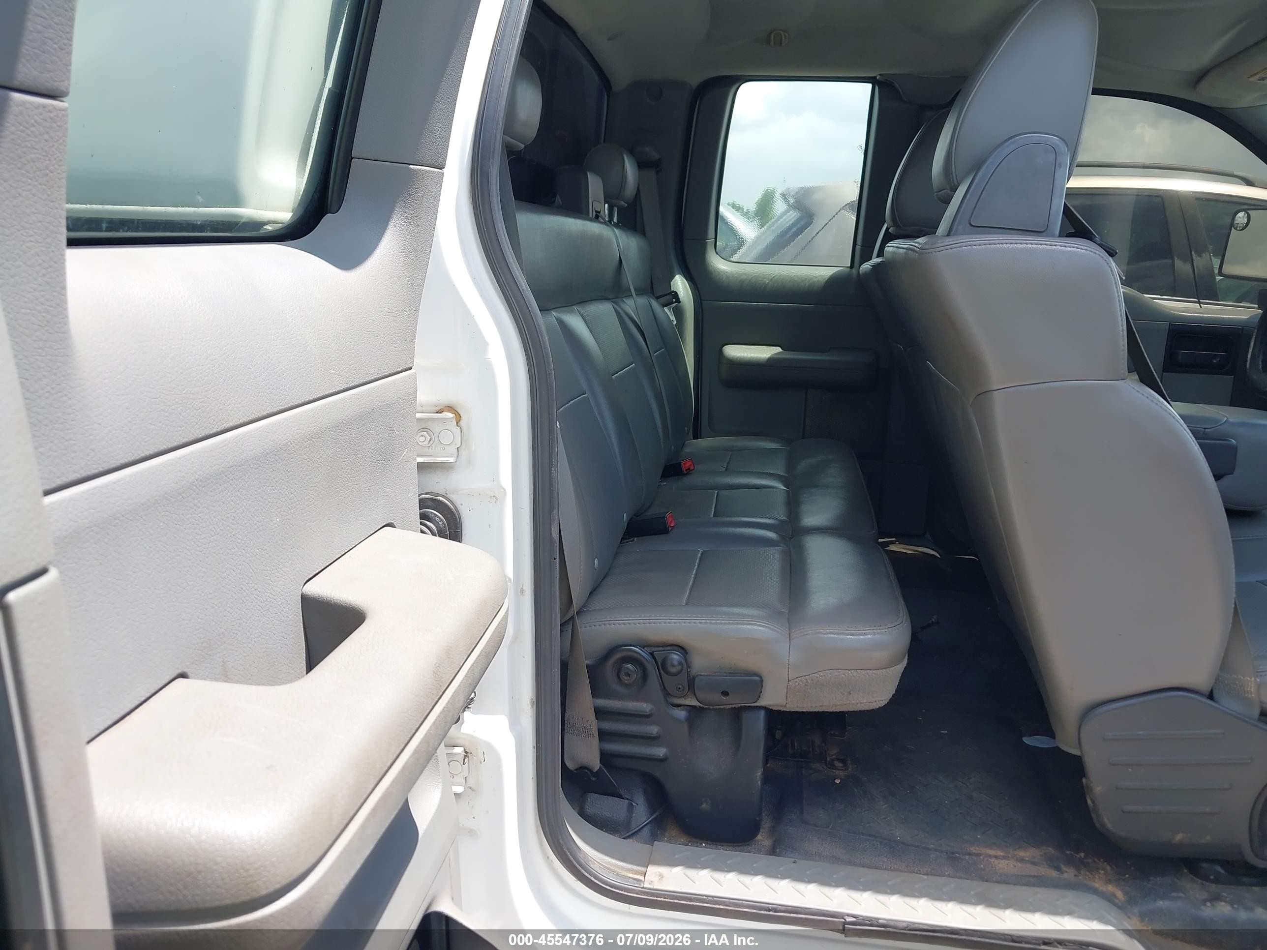 2008 Ford F-150 60th Anniversary/fx2/stx/xl/xlt White vin: 1FTRX12W68FC14798