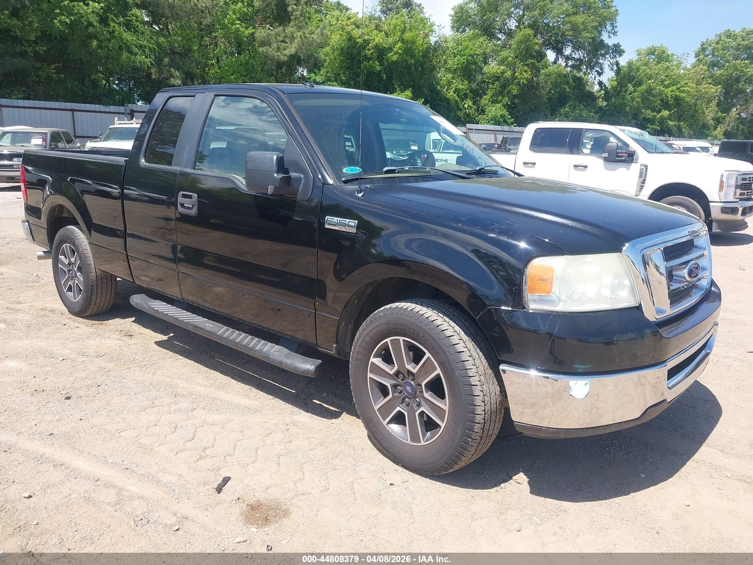2008 Ford F-150 Fx2/stx/xl/xlt Black vin: 1FTRX12W68FC20908