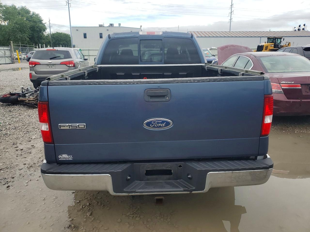 2004 Ford F150 Blue vin: 1FTRX12W74NB14645